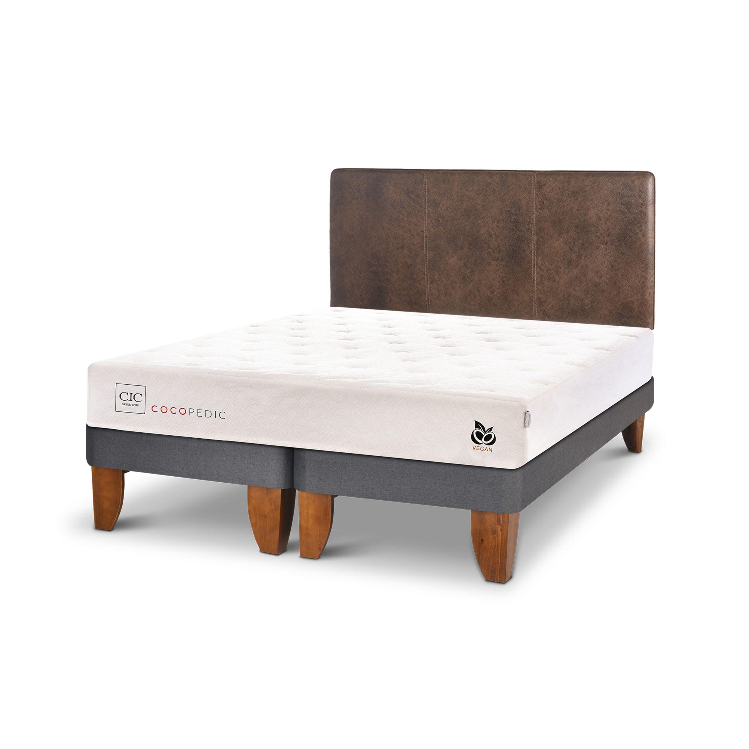 CAMA EUROPEA COCOPEDIC KING + RESPALDO BAKER-1