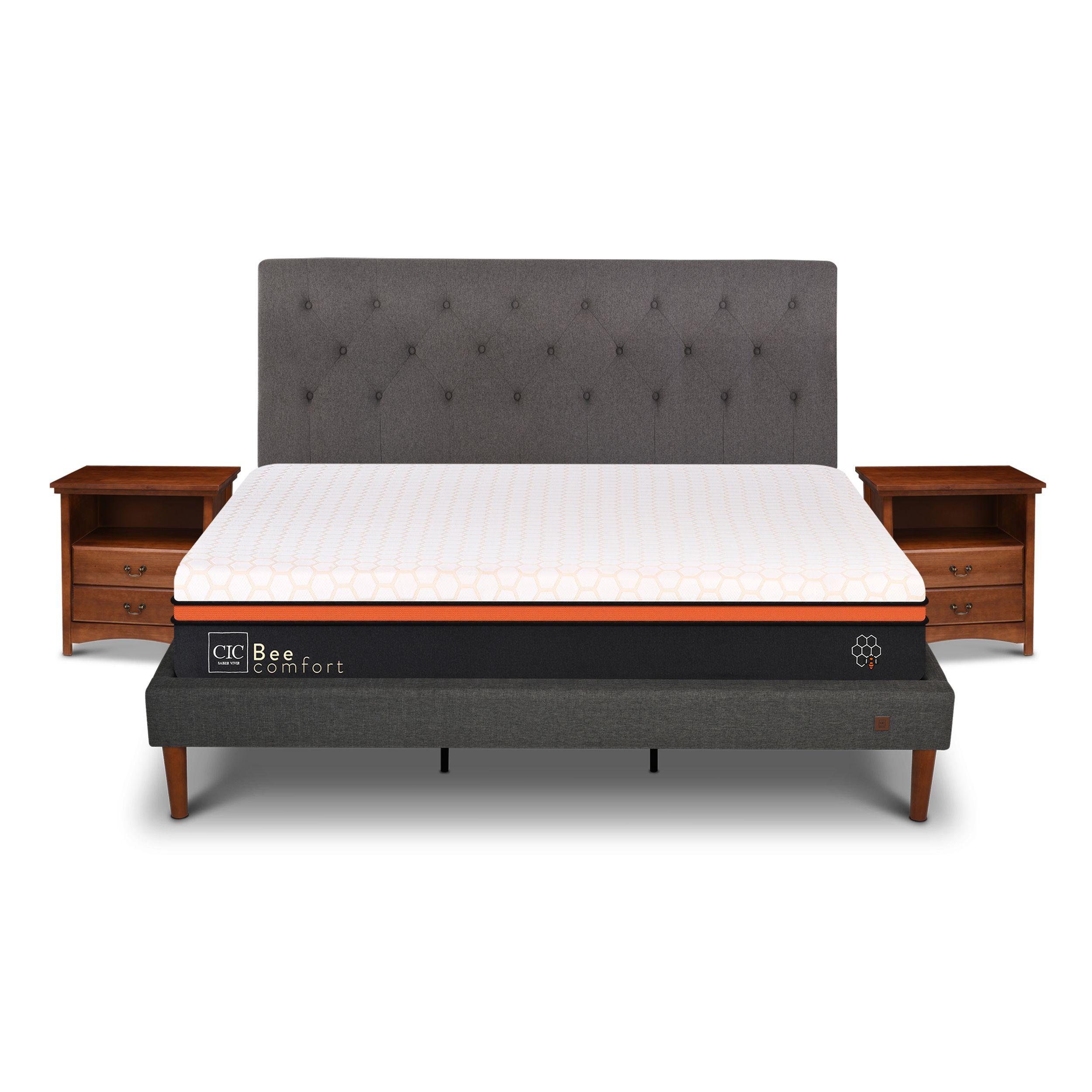 CAMA EUROPEA CURVE BEE COMFORT KING KAVERY S/T-0