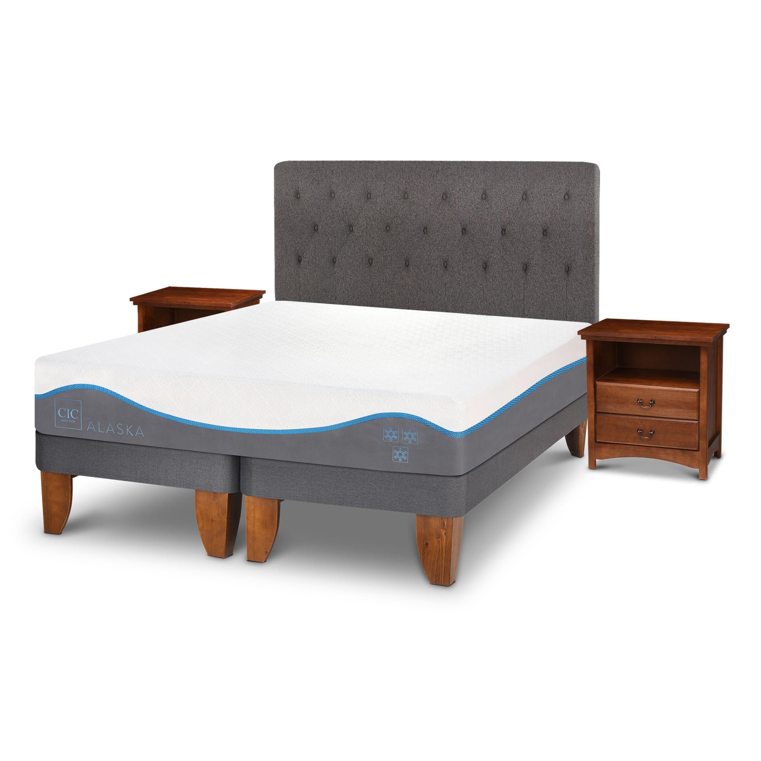 CAMA EUROPEA ALASKA KING + SET KAVERY-1