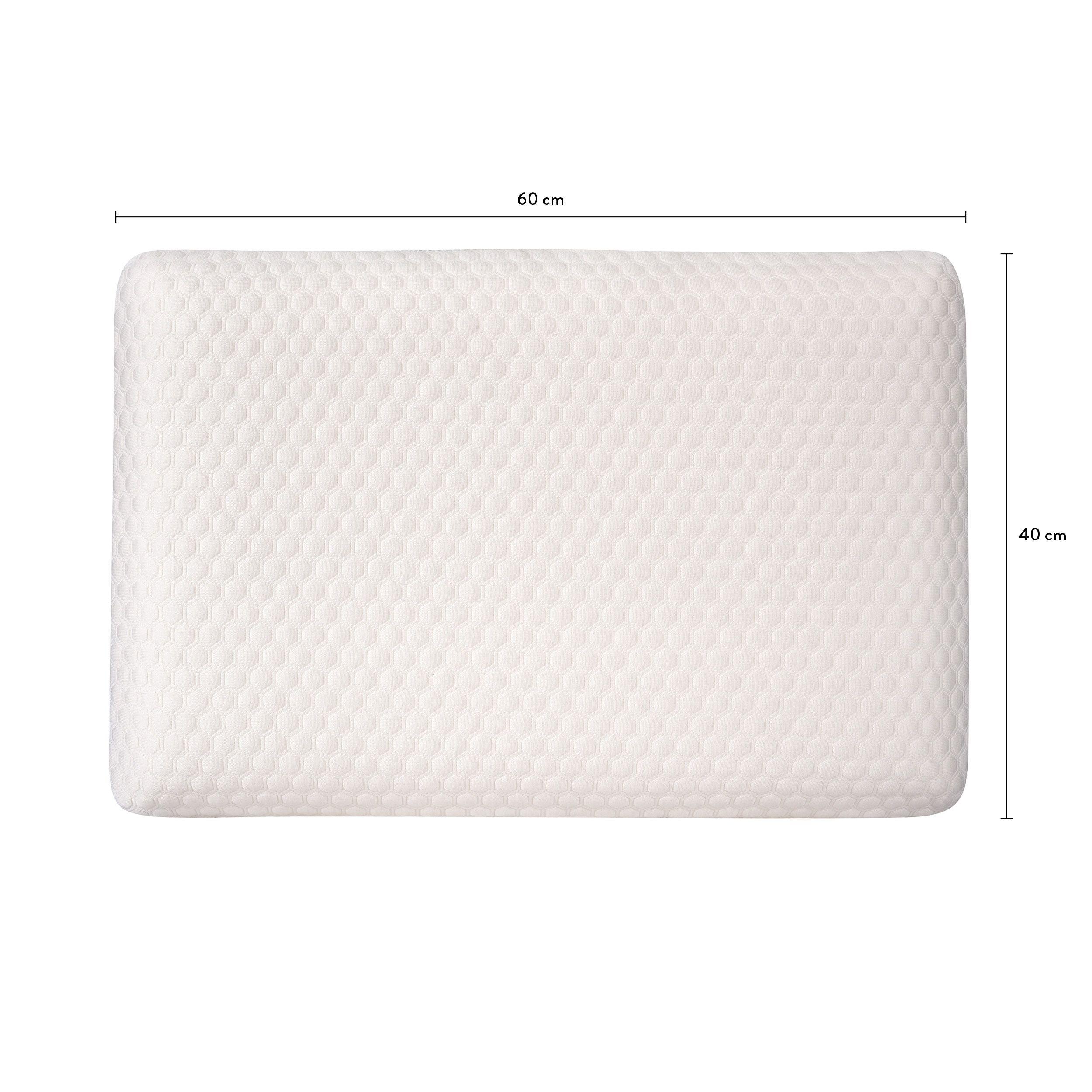 ALMOHADA VISCO MEDIUM 60X40 CM UNT-2