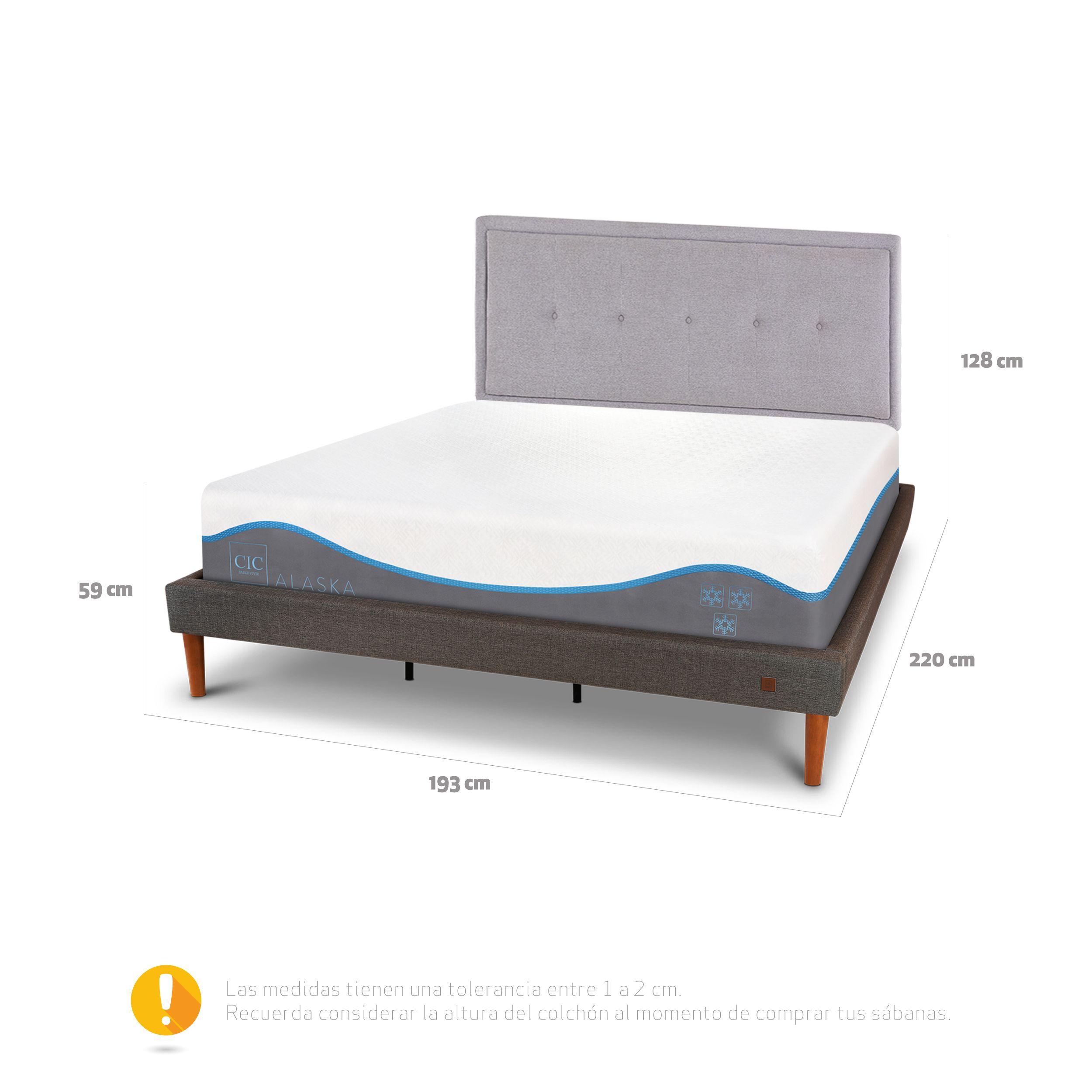 CAMA EUROPEA CURVE ALASKA KING + RESPALDO GANGES-2
