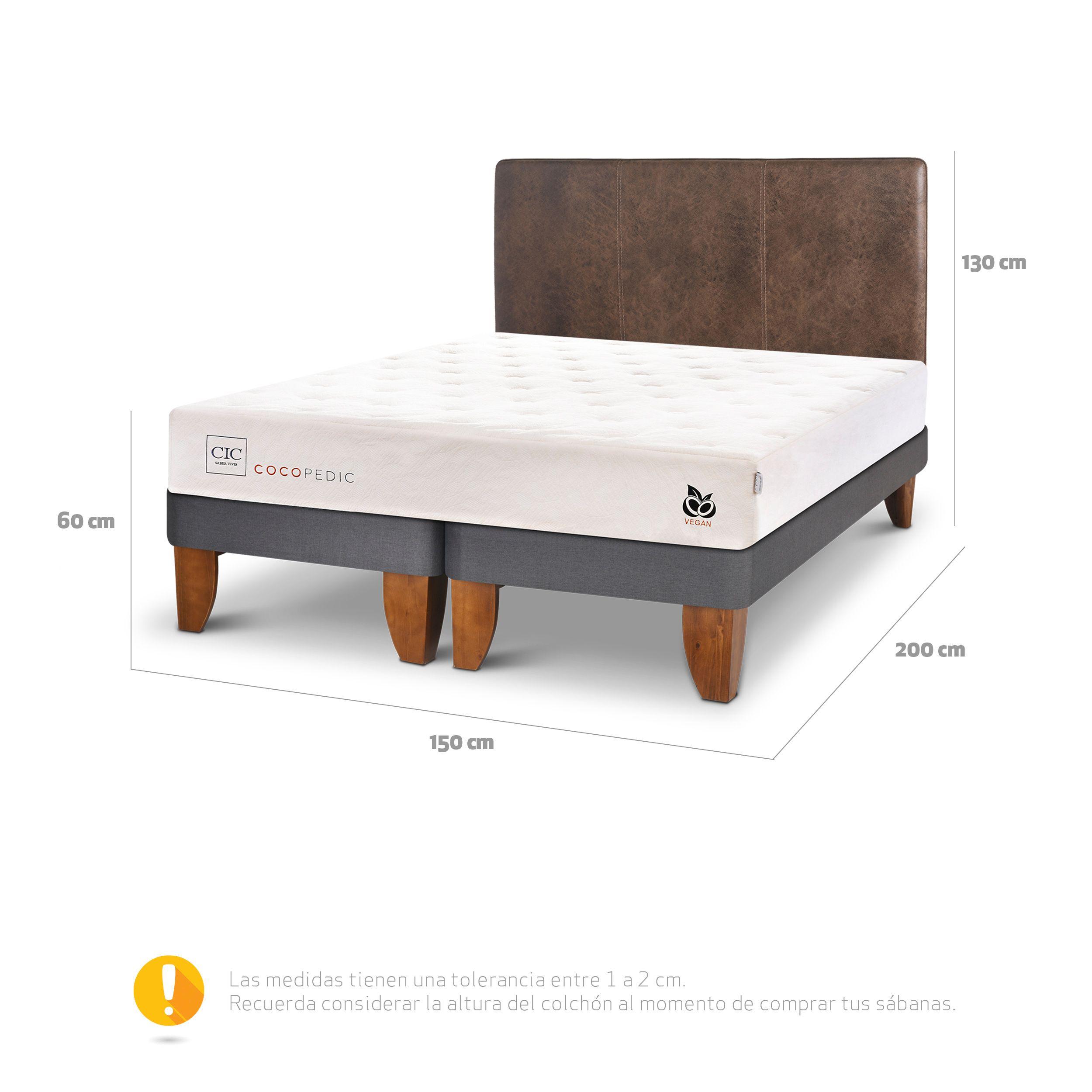 CAMA EUROPEA COCOPEDIC 2P BD RESPALDO BAKER-2