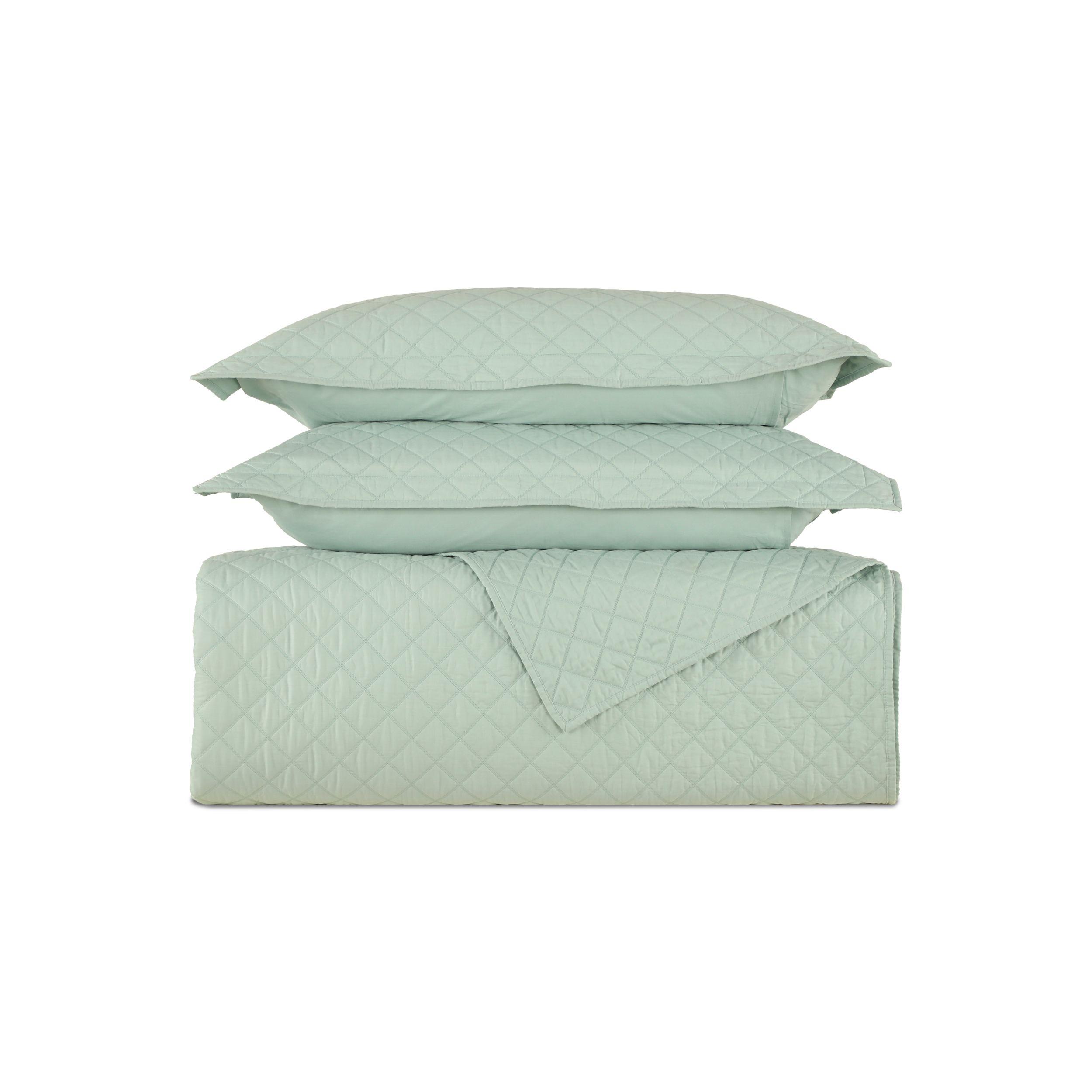 QUILT POLYCOTTON MENTA KING-0
