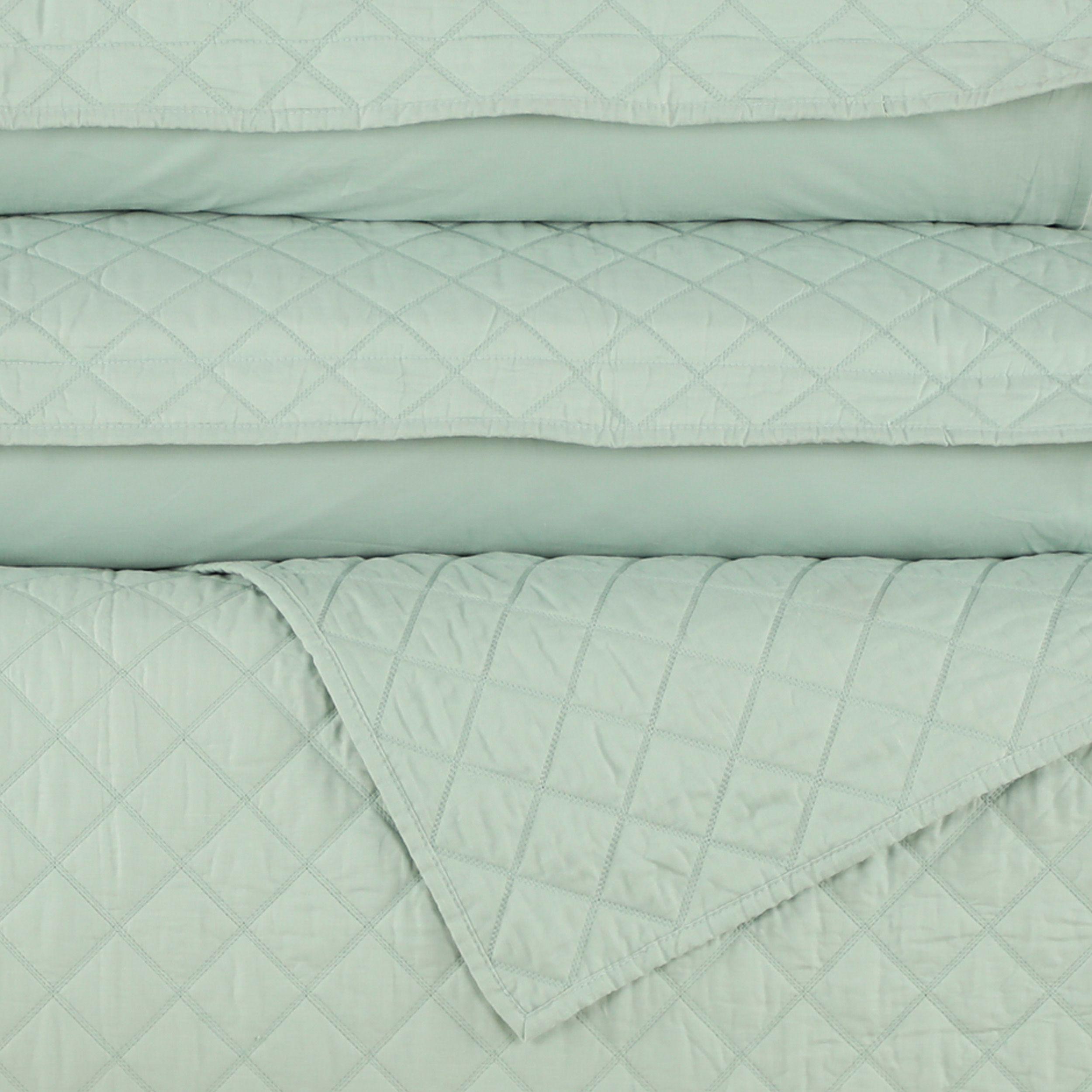 QUILT POLYCOTTON MENTA KING-2