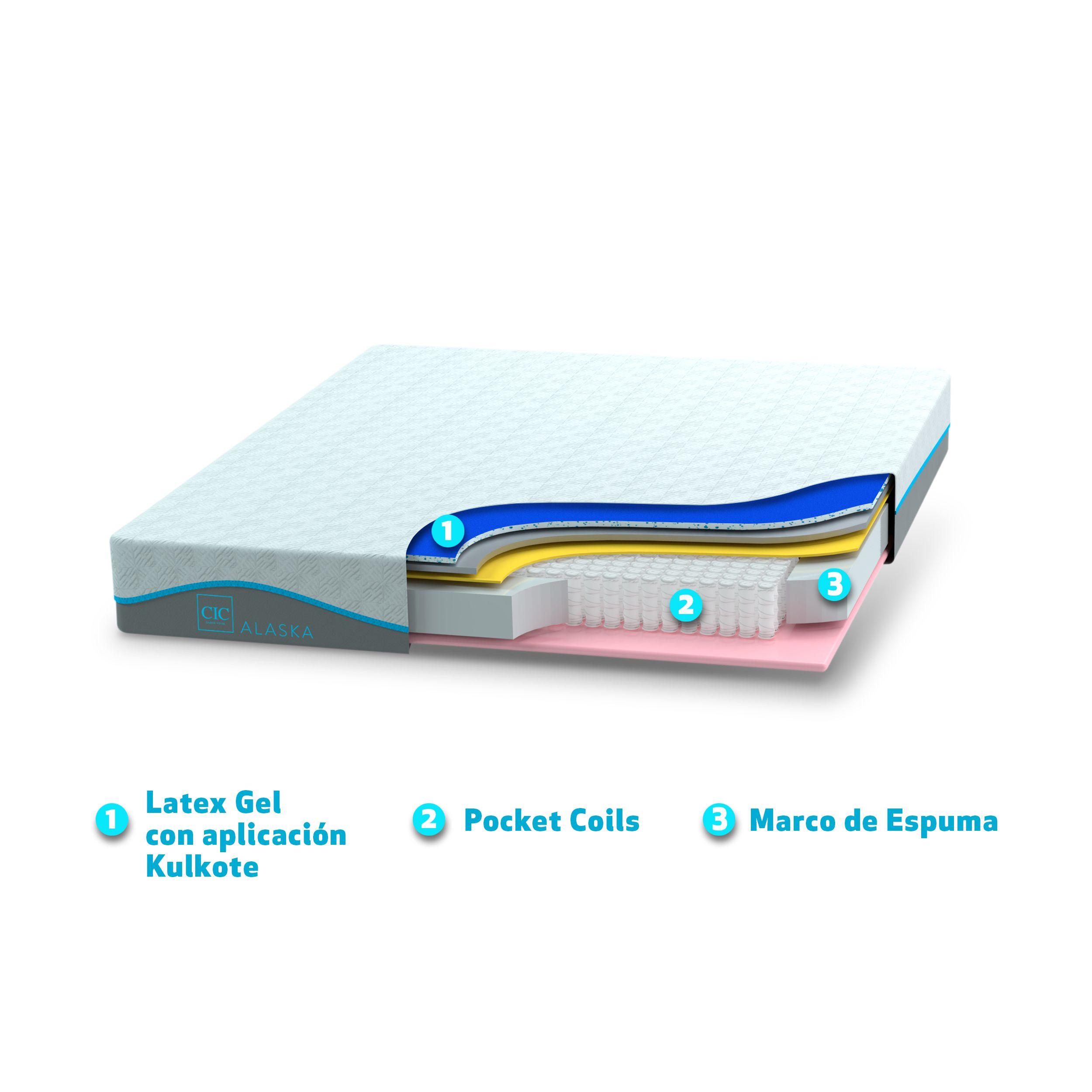 CAMA EUROPEA CURVE ALASKA KING-9