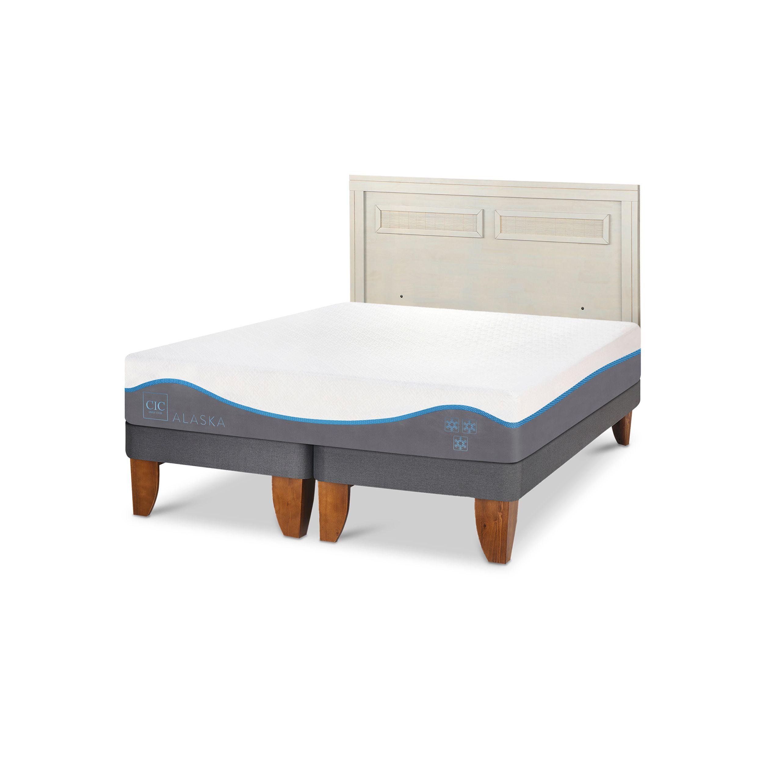 CAMA EUROPEA ALASKA KING + RESPALDO MILAN ALPINO-1