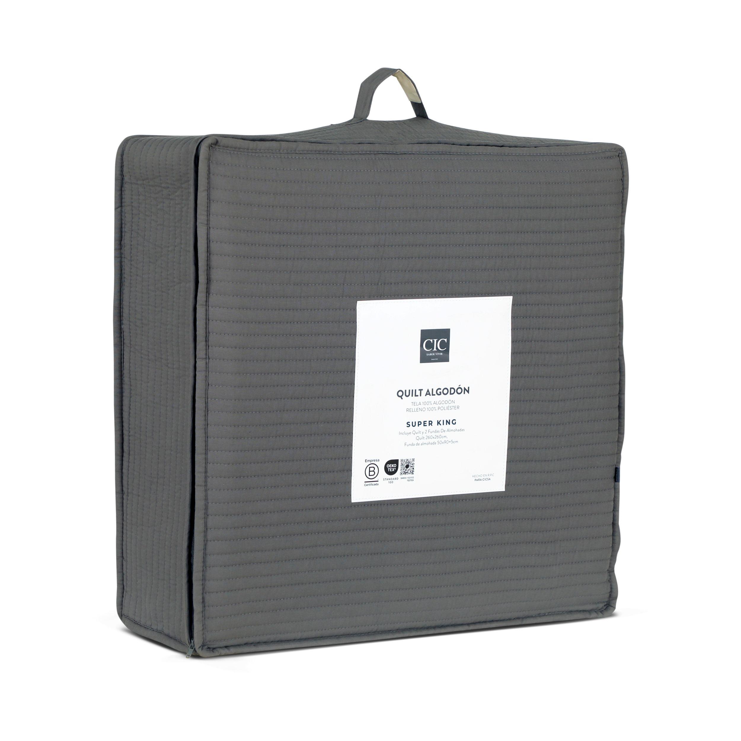 QUILT ALGODON GRIS SK-5
