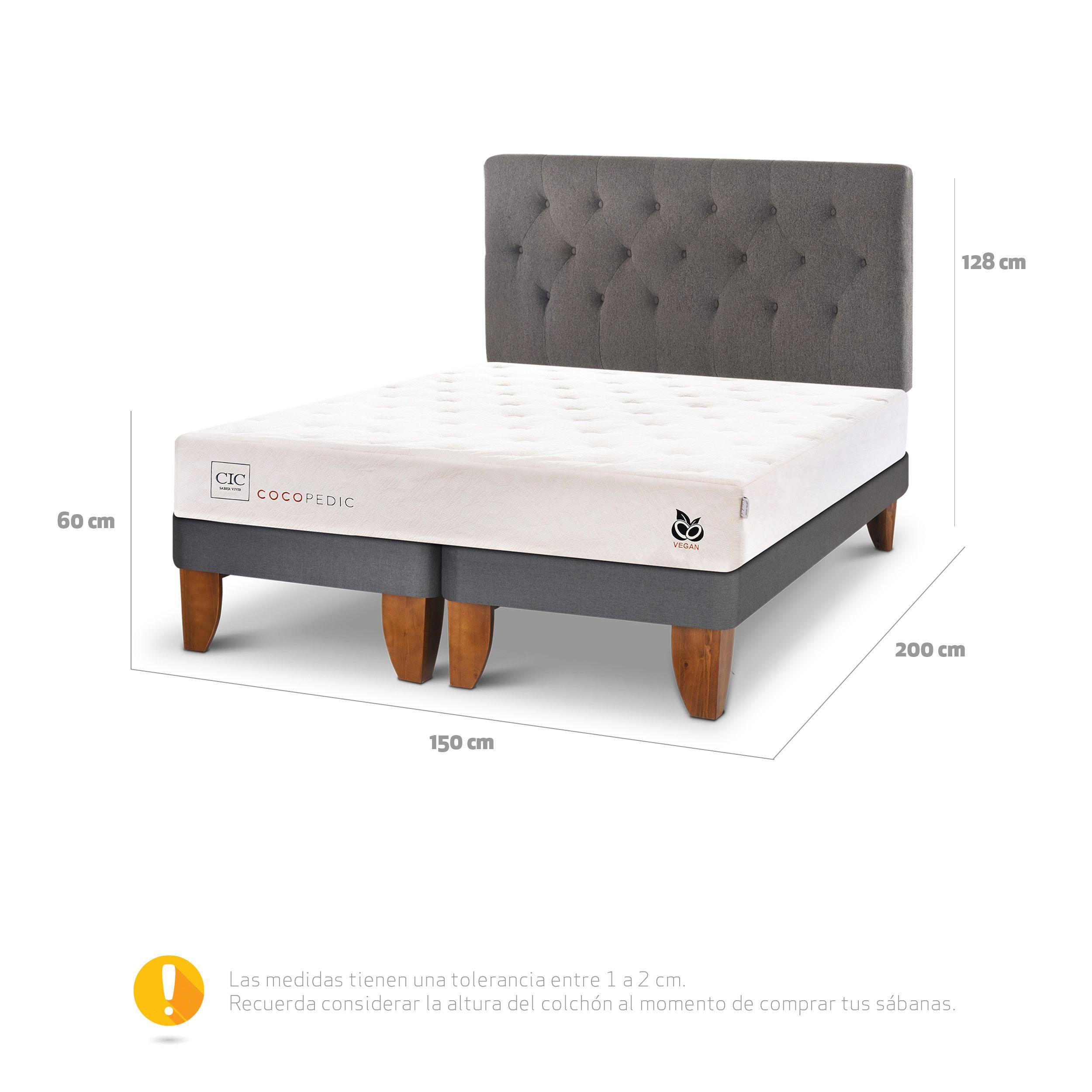 CAMA EUROPEA COCOPEDIC 2P BD RESPALDO KAVERY-2