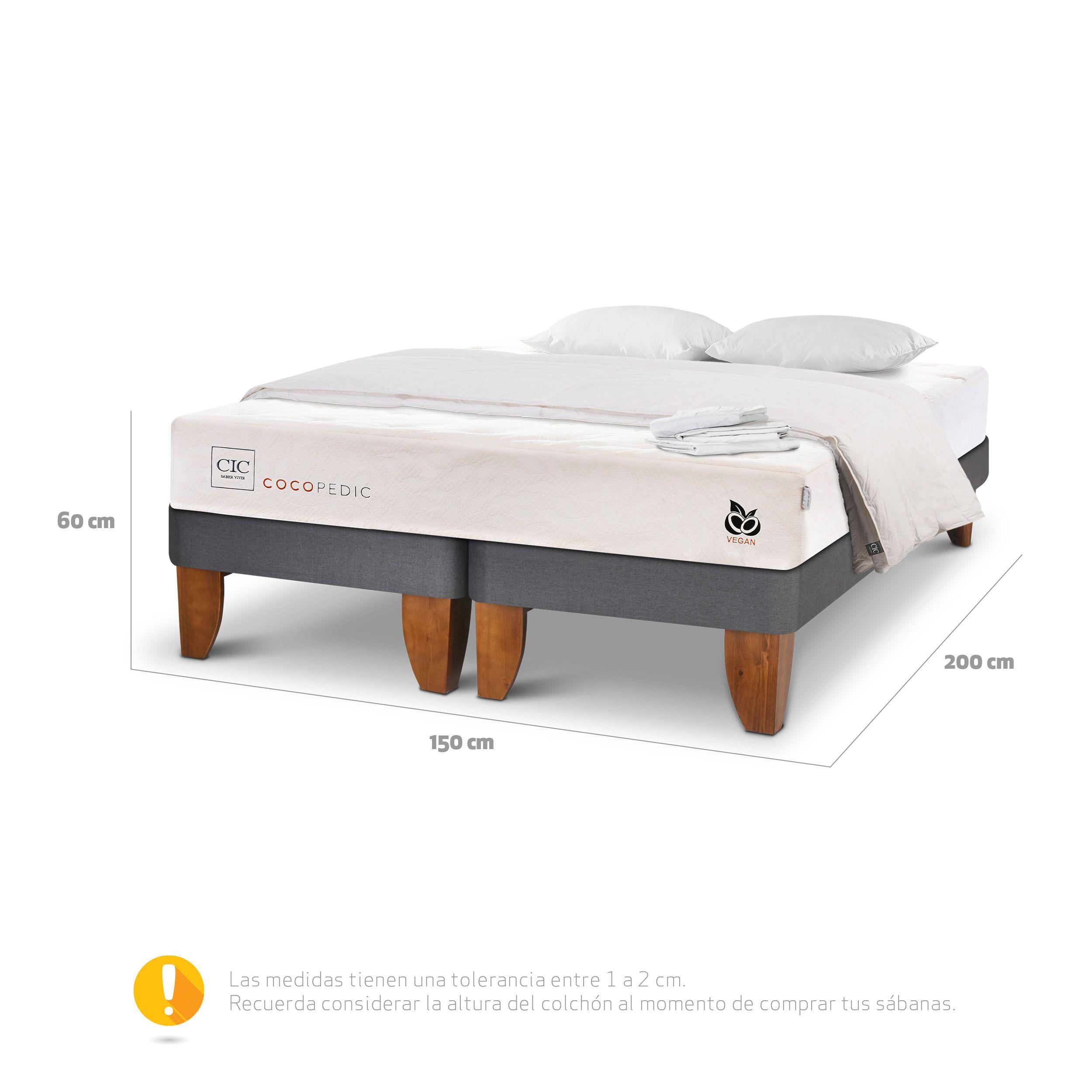 CAMA EUROPEA COCOPEDIC 2P BD TEXTIL-2