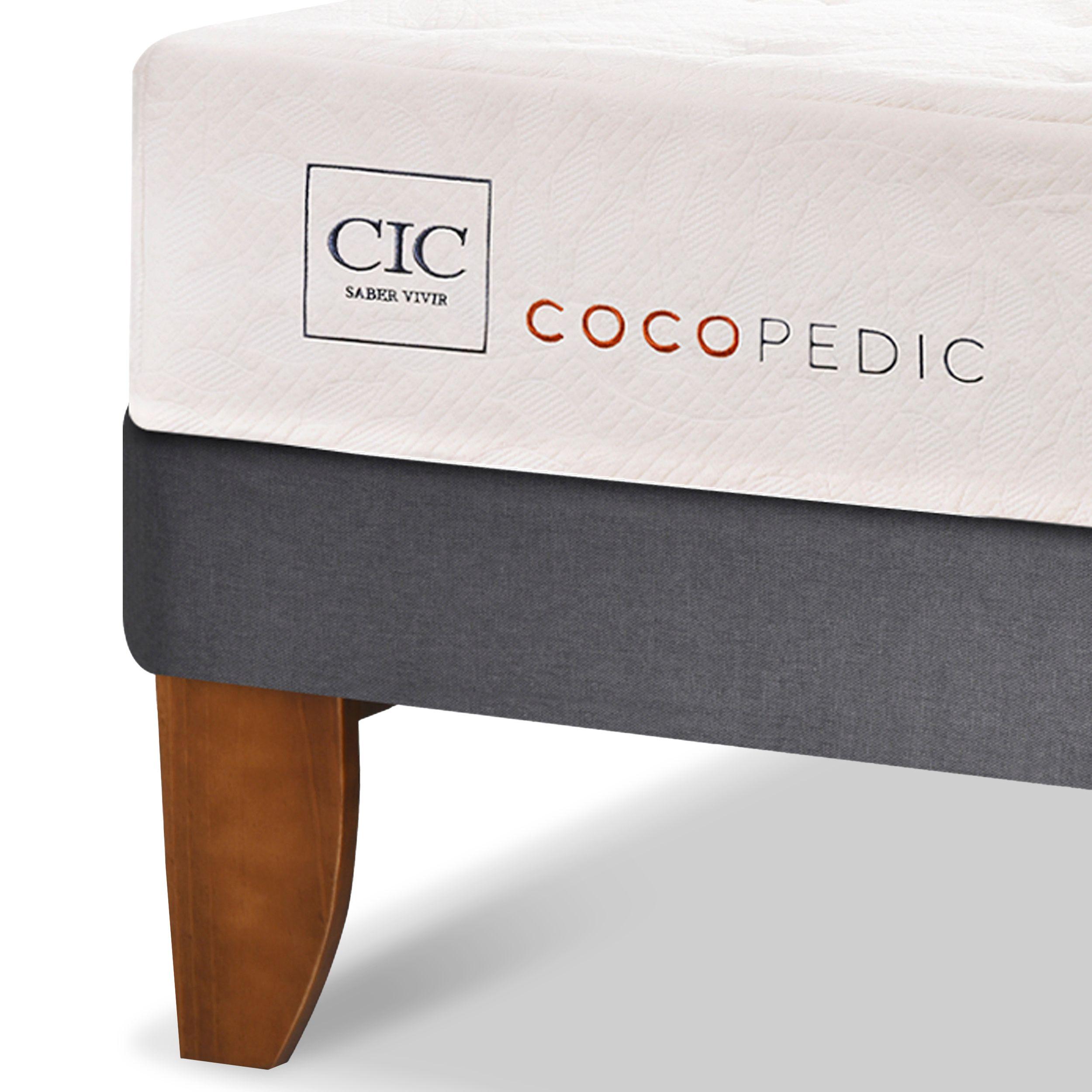 CAMA EUROPEA COCOPEDIC KING + RESPALDO MIRO ALPINO-8