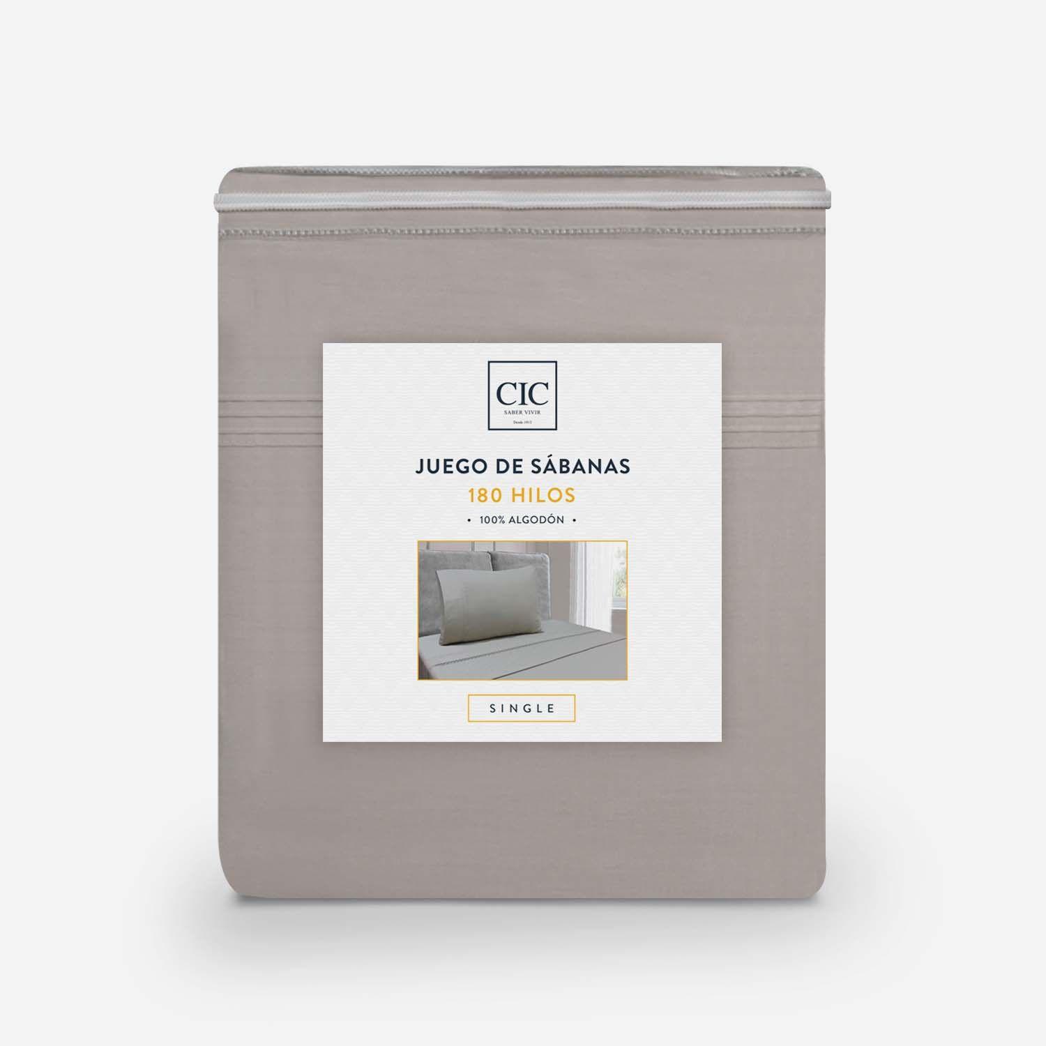 SABANA 180H PLISADA SINGLE IVORY-0