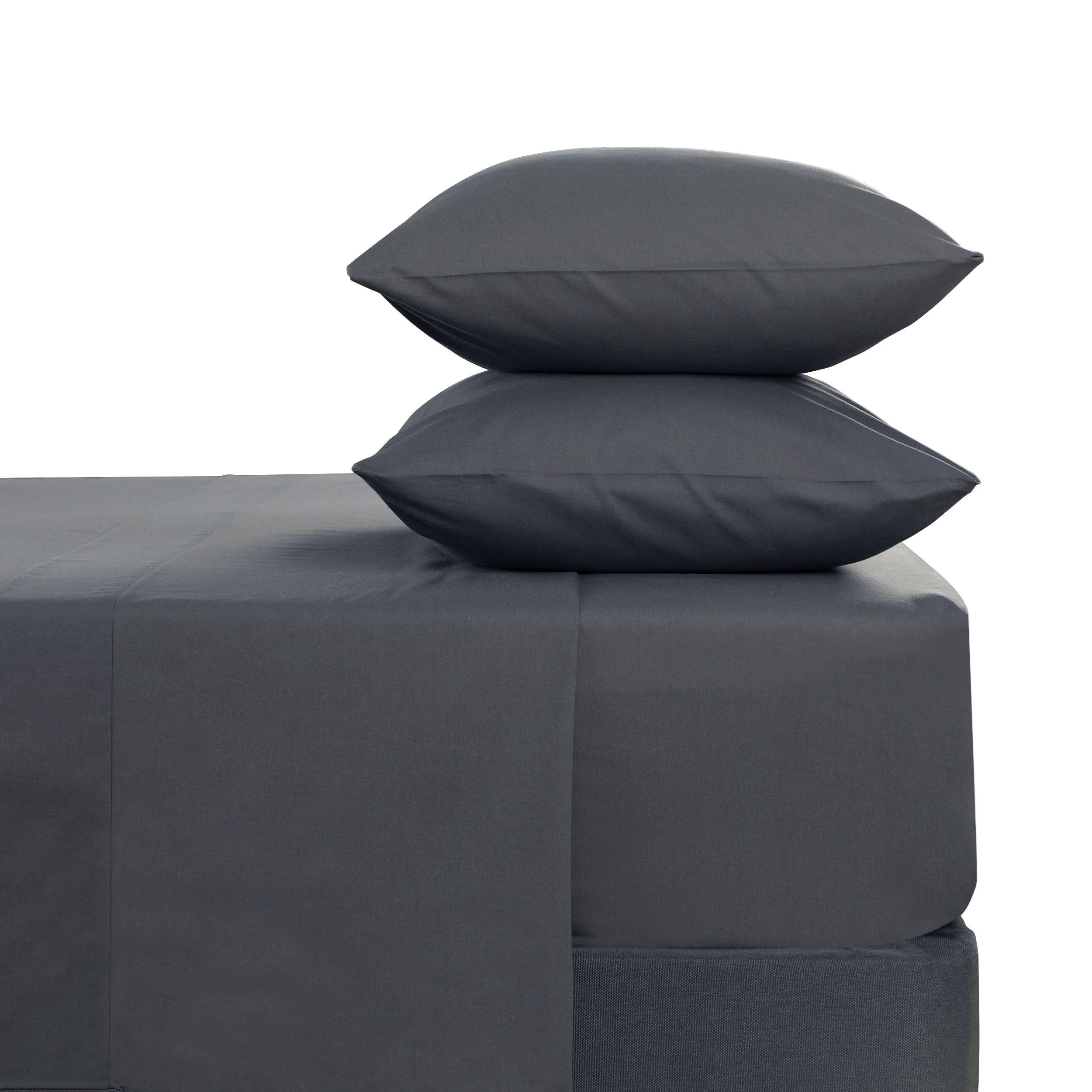 SET SABANA LISAS 220H GRIS 2P-0