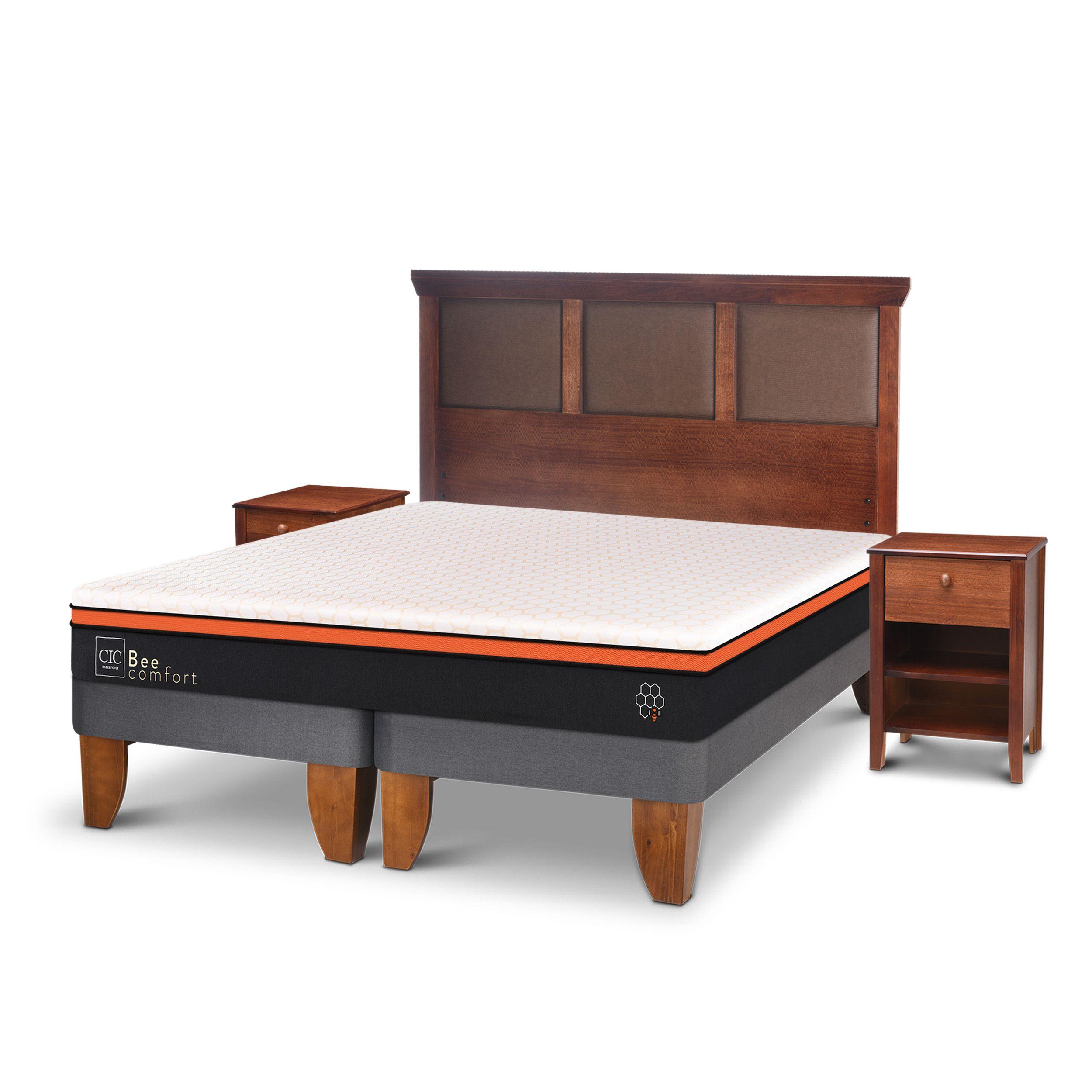 CAMA EUROPEA BEE COMFORT KING NEW TORINO S/T-1