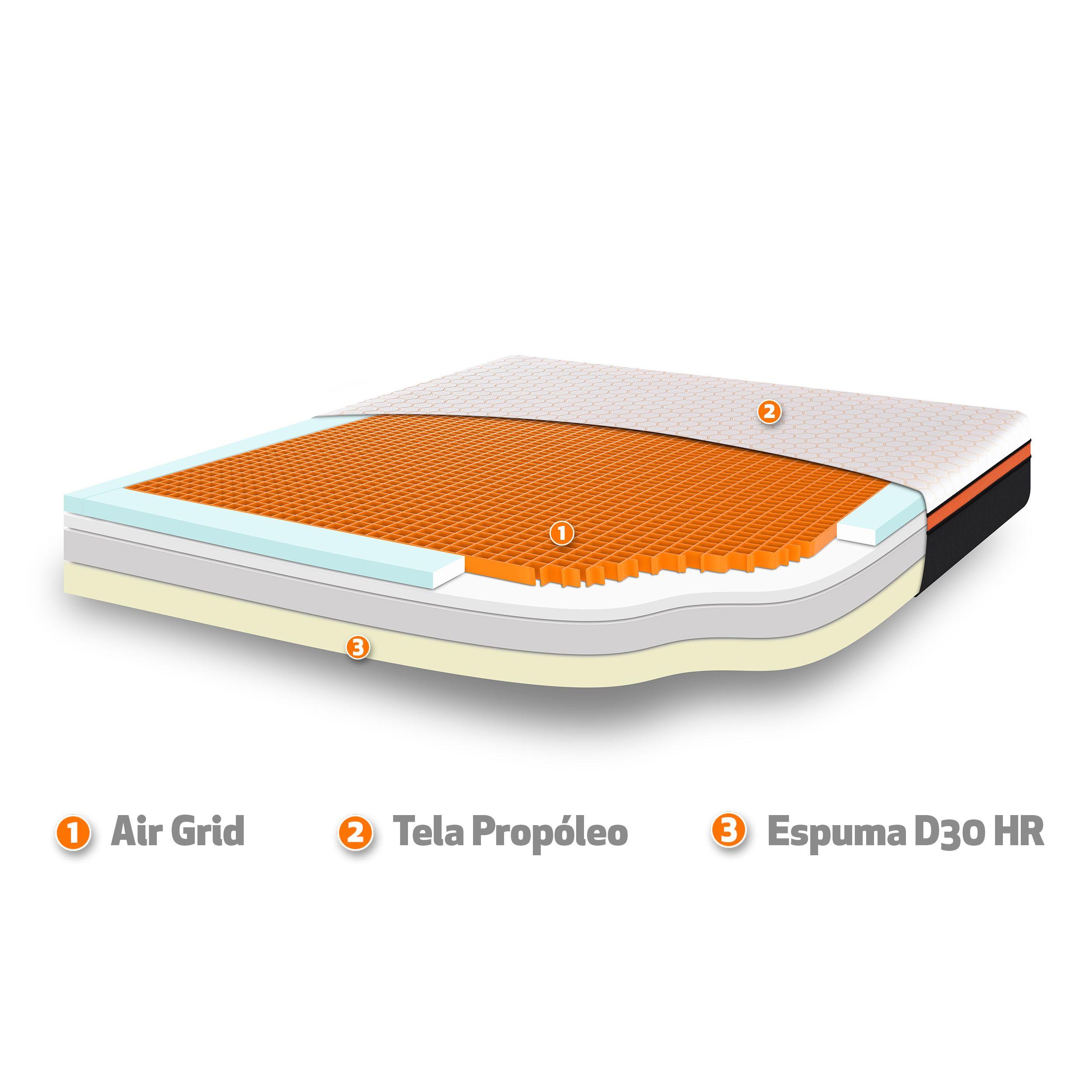 CAMA EUROPEA BEE COMFORT KING NEW TORINO S/T-7