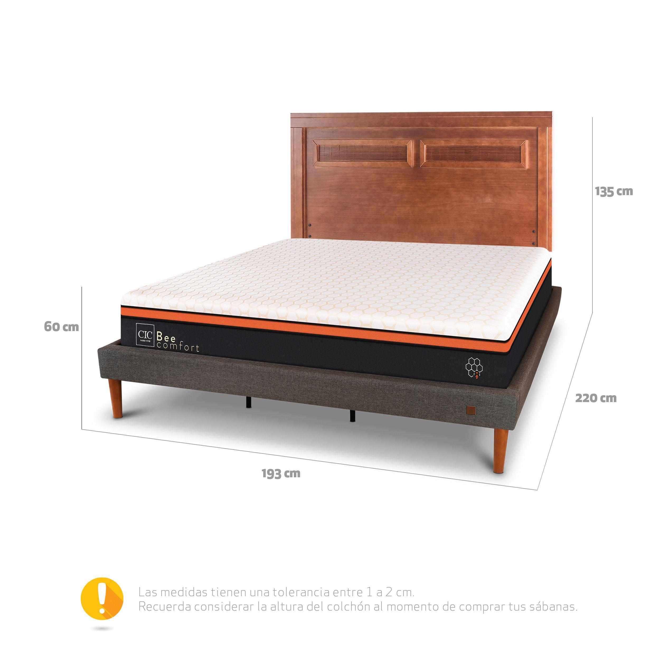 CAMA EUROPEA CURVE BEE COMFORT KING RESPALDO MILÁN-2