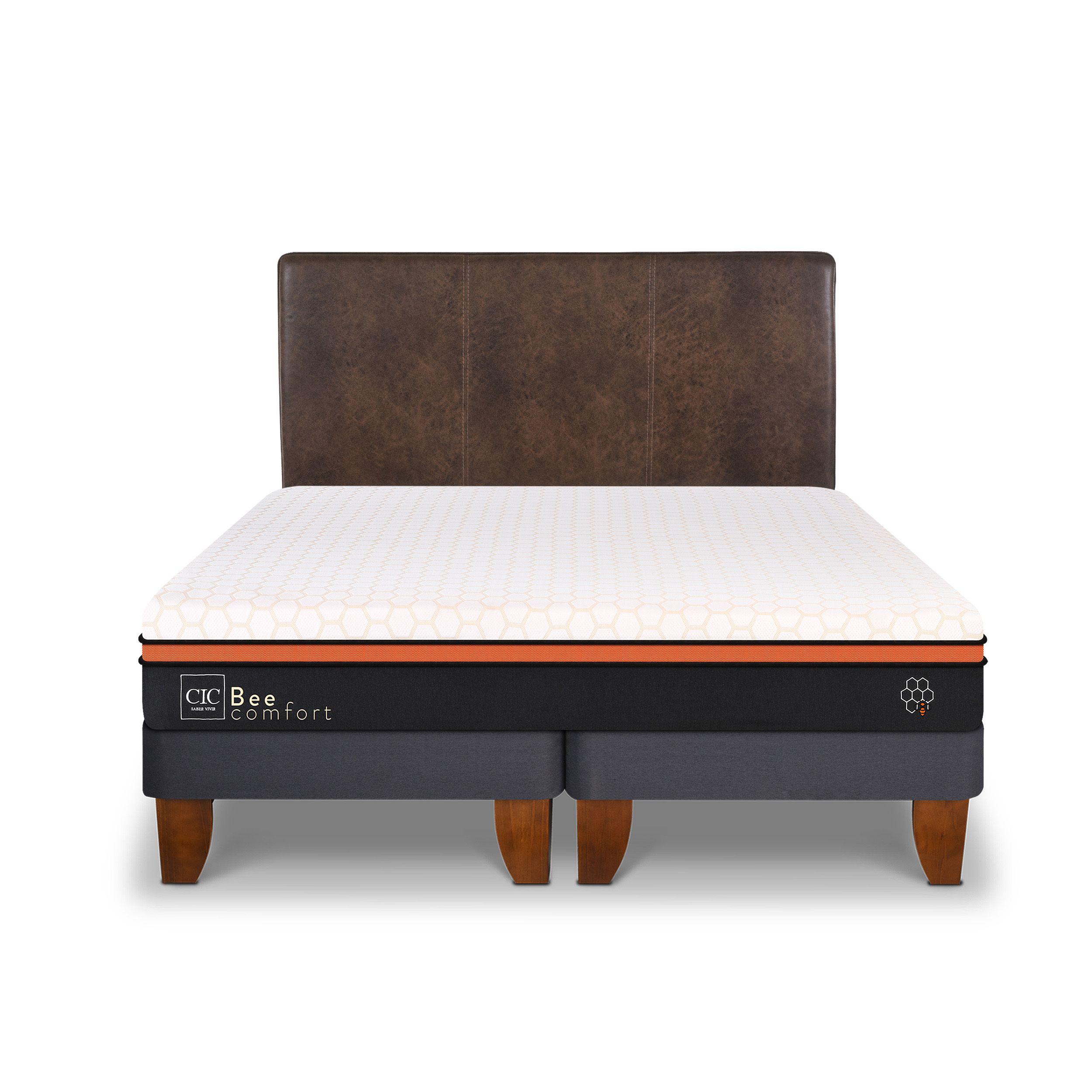 CAMA EUROPEA BEE COMFORT 2P BD RESPALDO BAKER-0