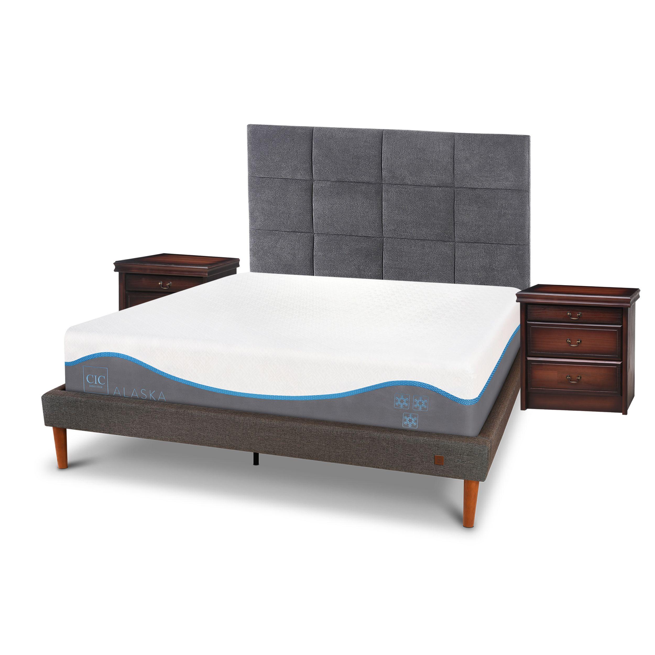 CAMA EUROPEA CURVE ALASKA 2 PLAZAS + SET TAMESIS-1