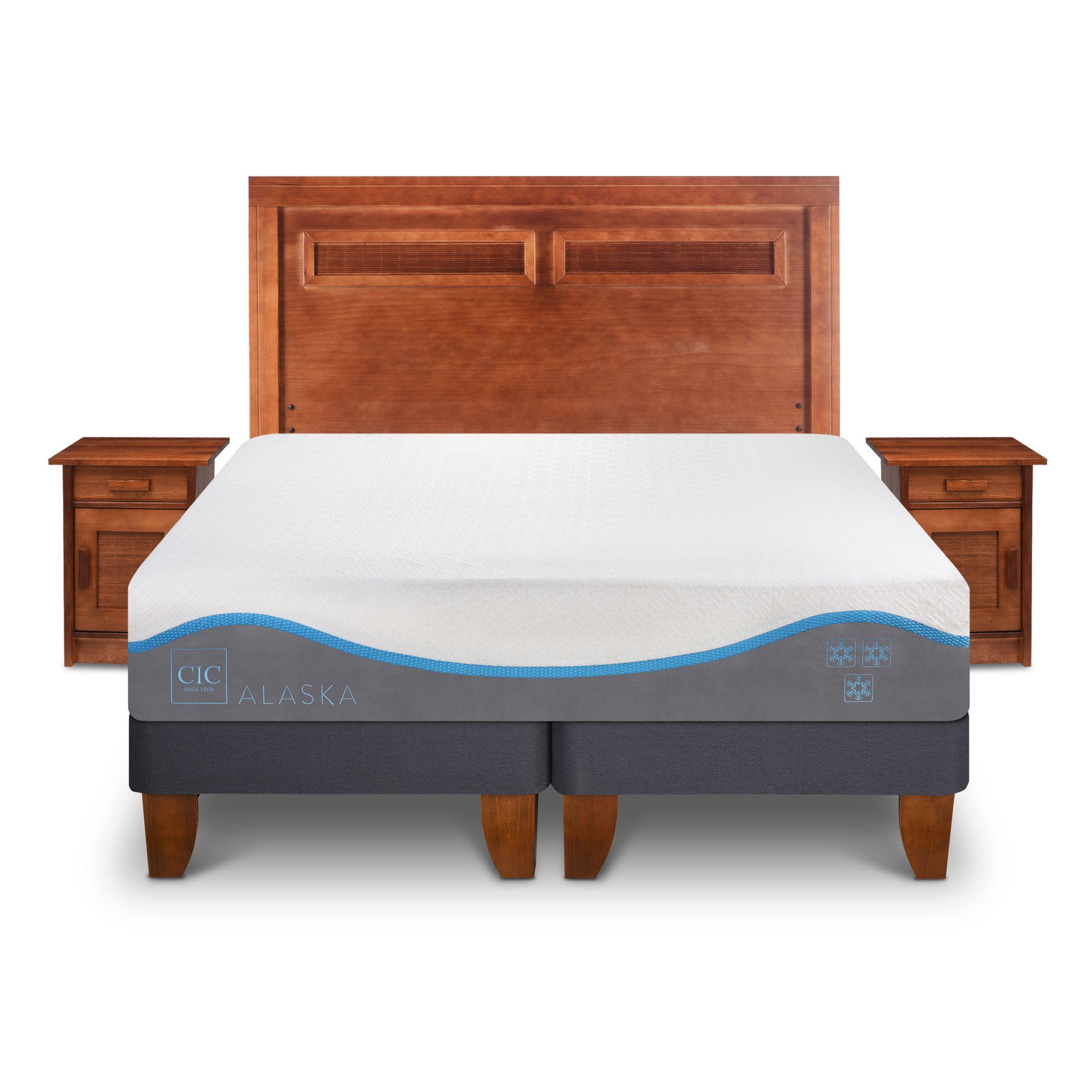 CAMA EUROPEA ALASKA 2 PLAZAS MILAN SET MILAN-0