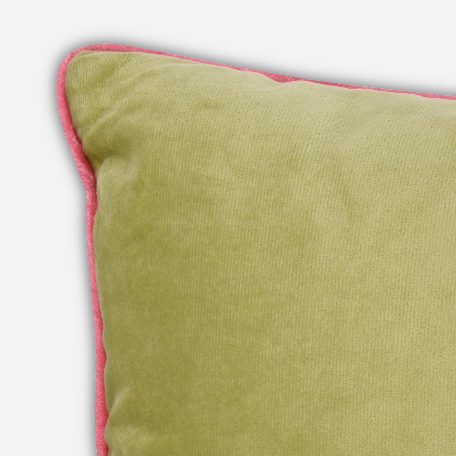 COJIN SS22 35X65 CM VELVET MOSTAZA-2