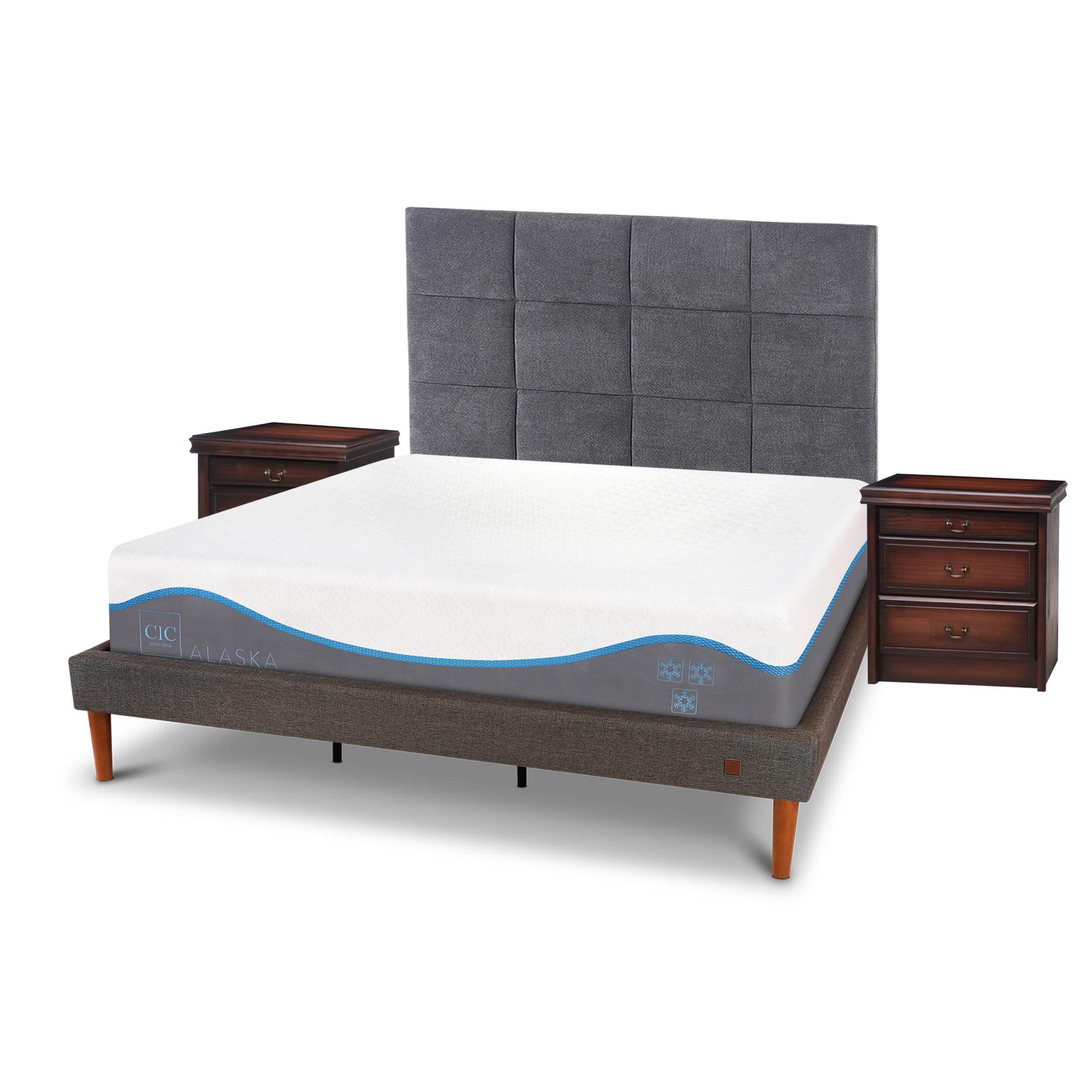 CAMA EUROPEA CURVE ALASKA KING + SET TAMESIS-1