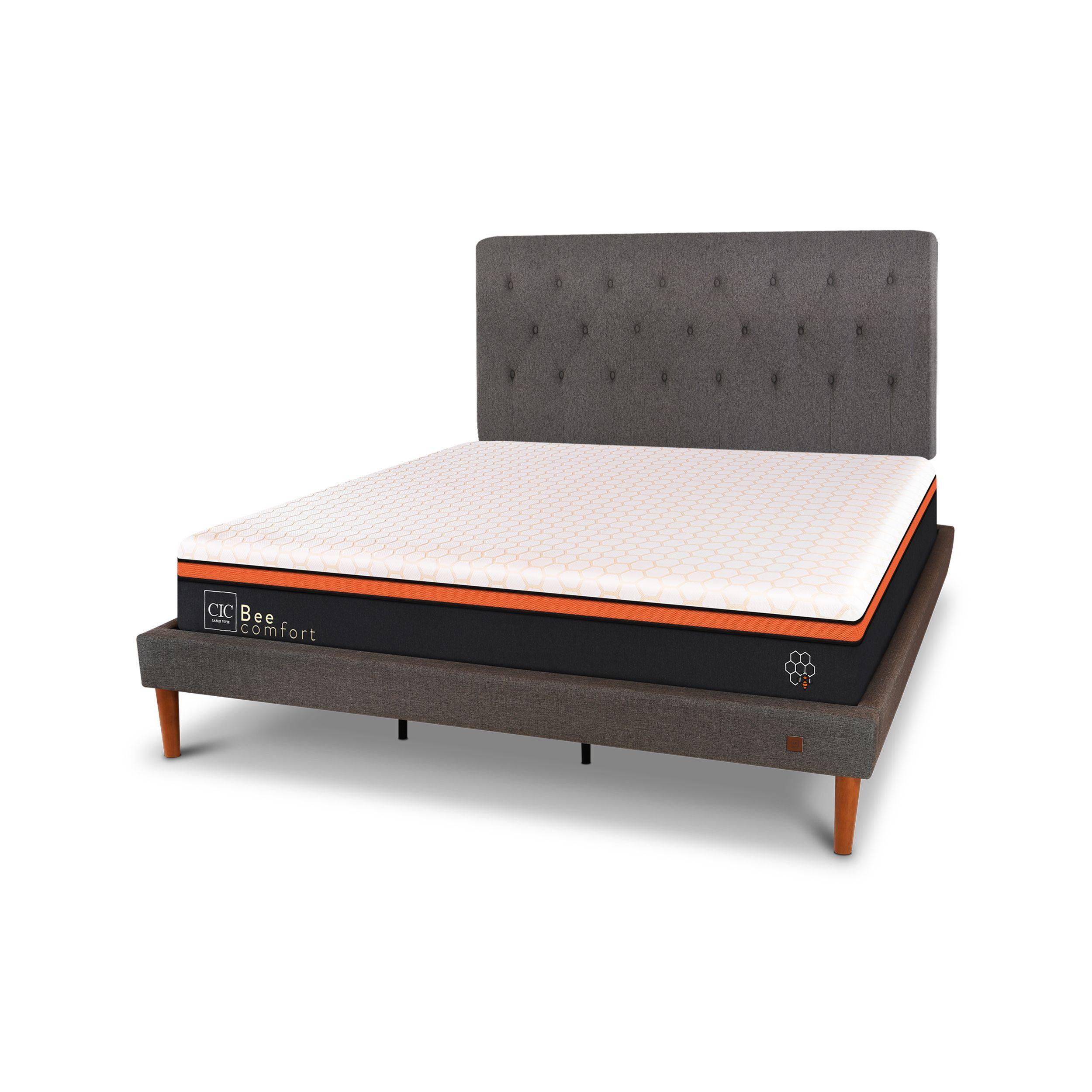 CAMA EUROPEA CURVE BEE COMFORT KING RESPALDO KAVERY-1