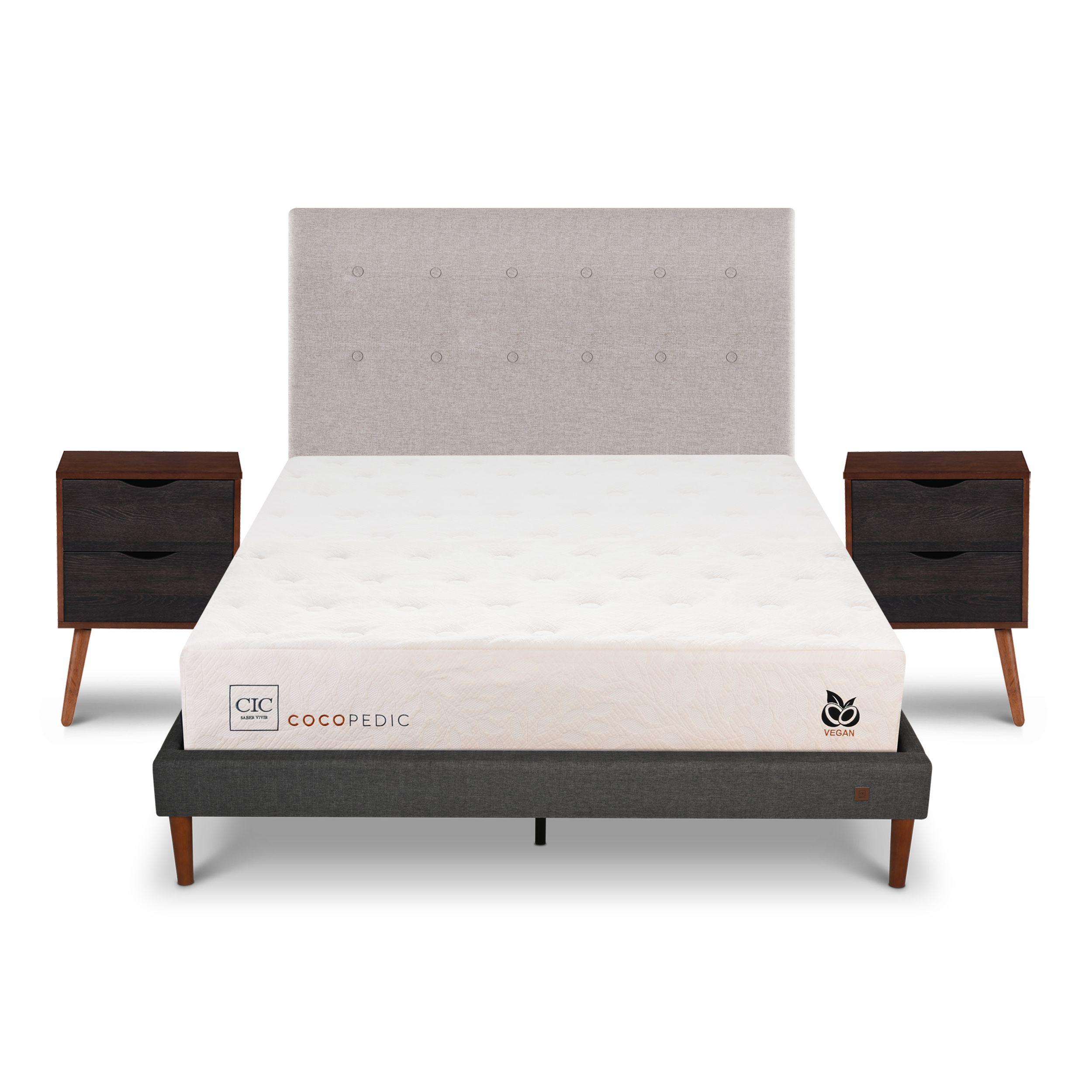 CAMA EUROPEA CURVE COCOPEDIC 2P BD TIGRIS S/T-0