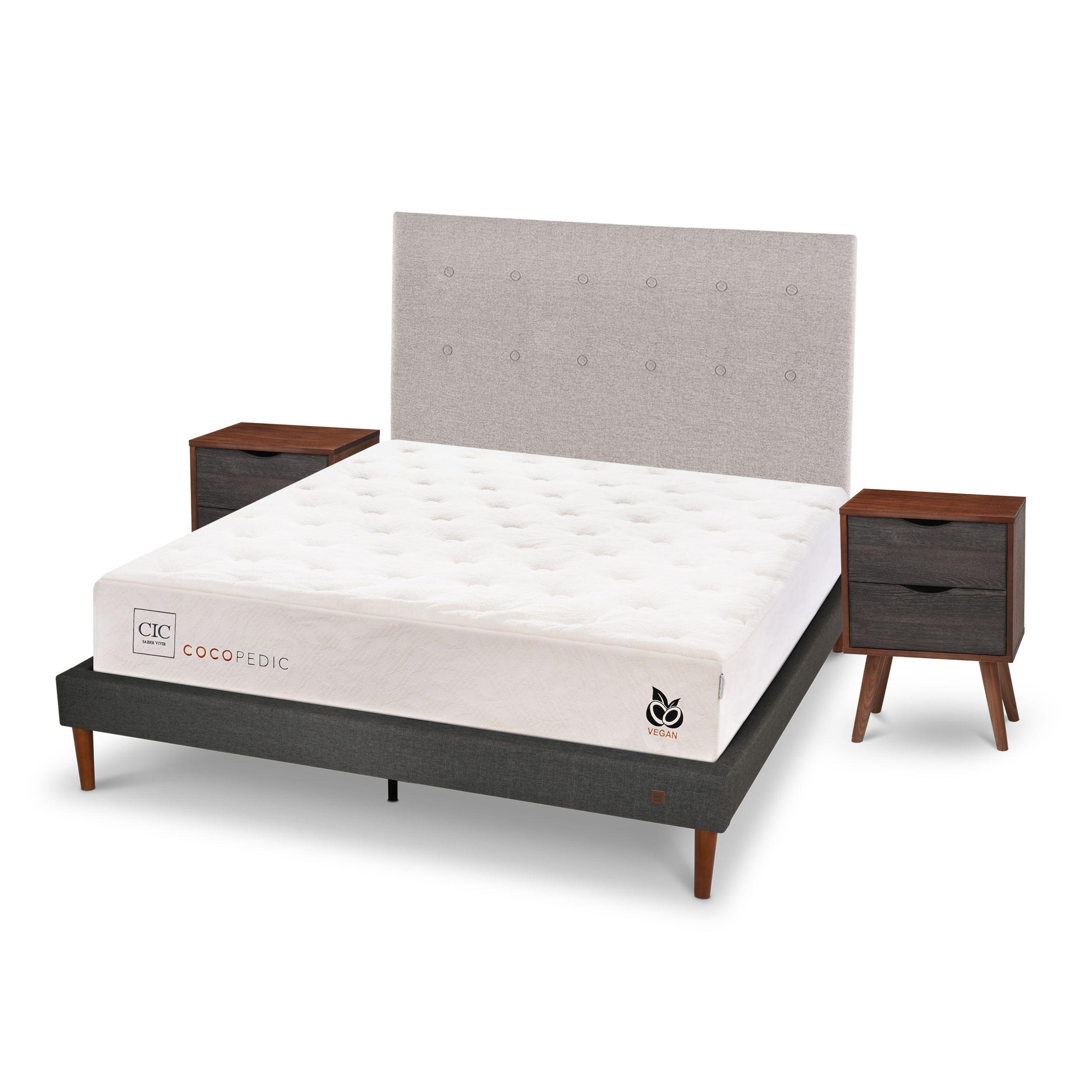 CAMA EUROPEA CURVE COCOPEDIC 2P BD TIGRIS S/T-1