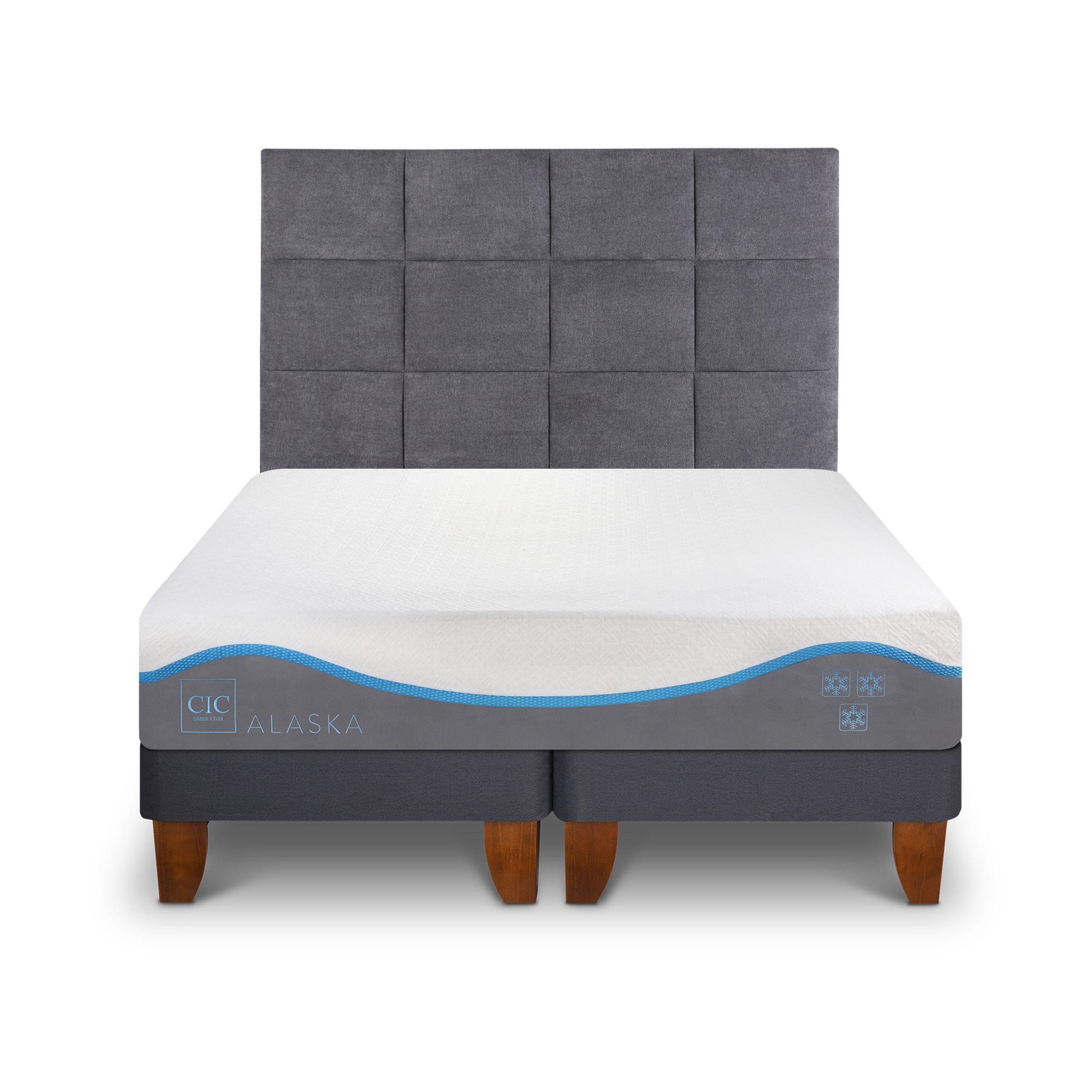 CAMA EUROPEA ALASKA KING + RESPALDO TAMESIS-0