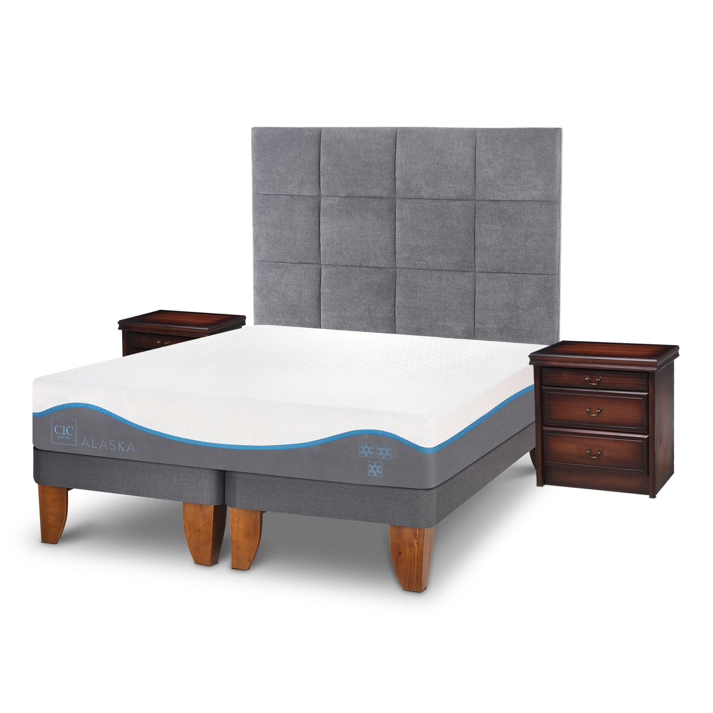 CAMA EUROPEA ALASKA 2 PLAZAS + SET TAMESIS-1