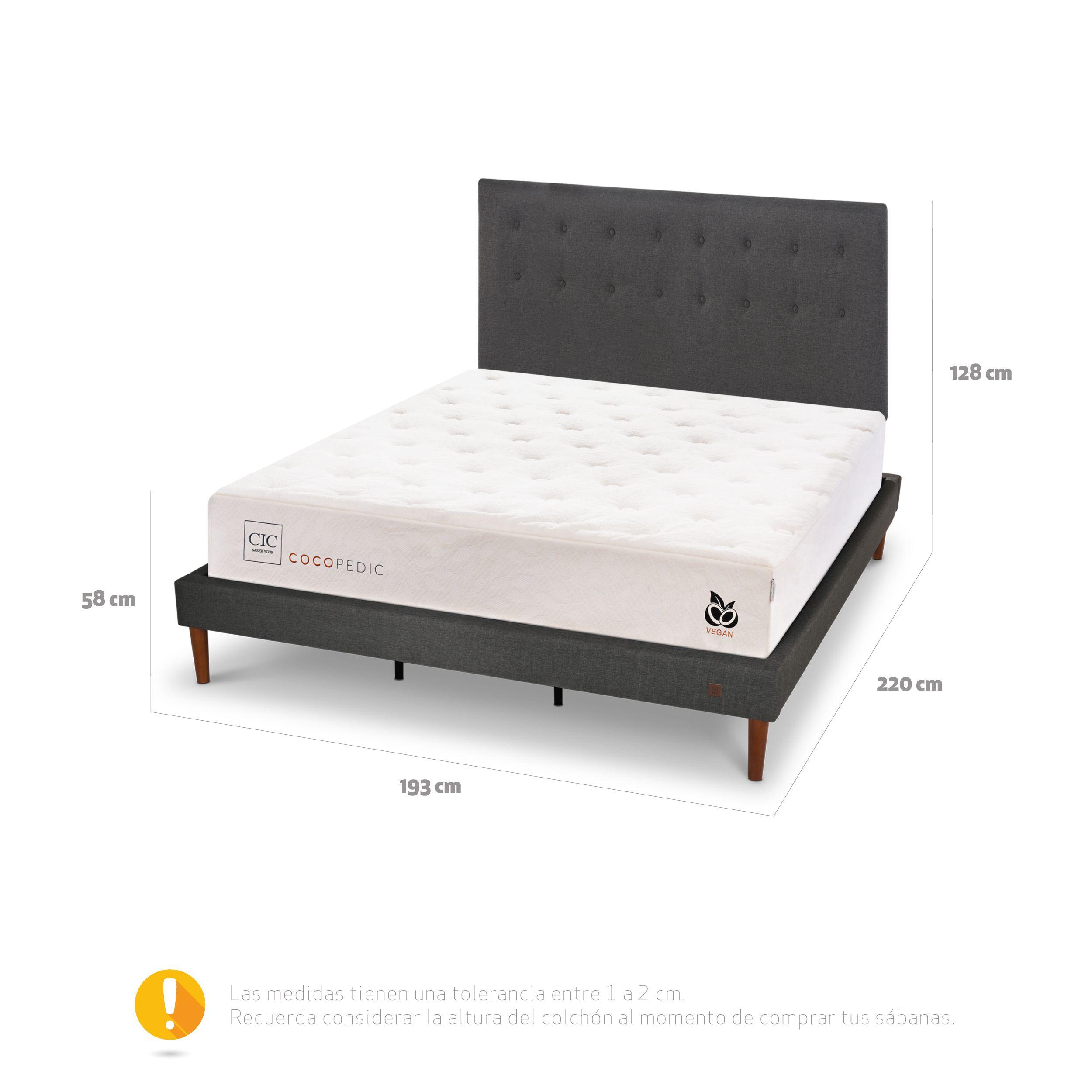 CAMA EUROPEA CURVE COCOPEDIC KING + RESPALDO EUFRATES-2