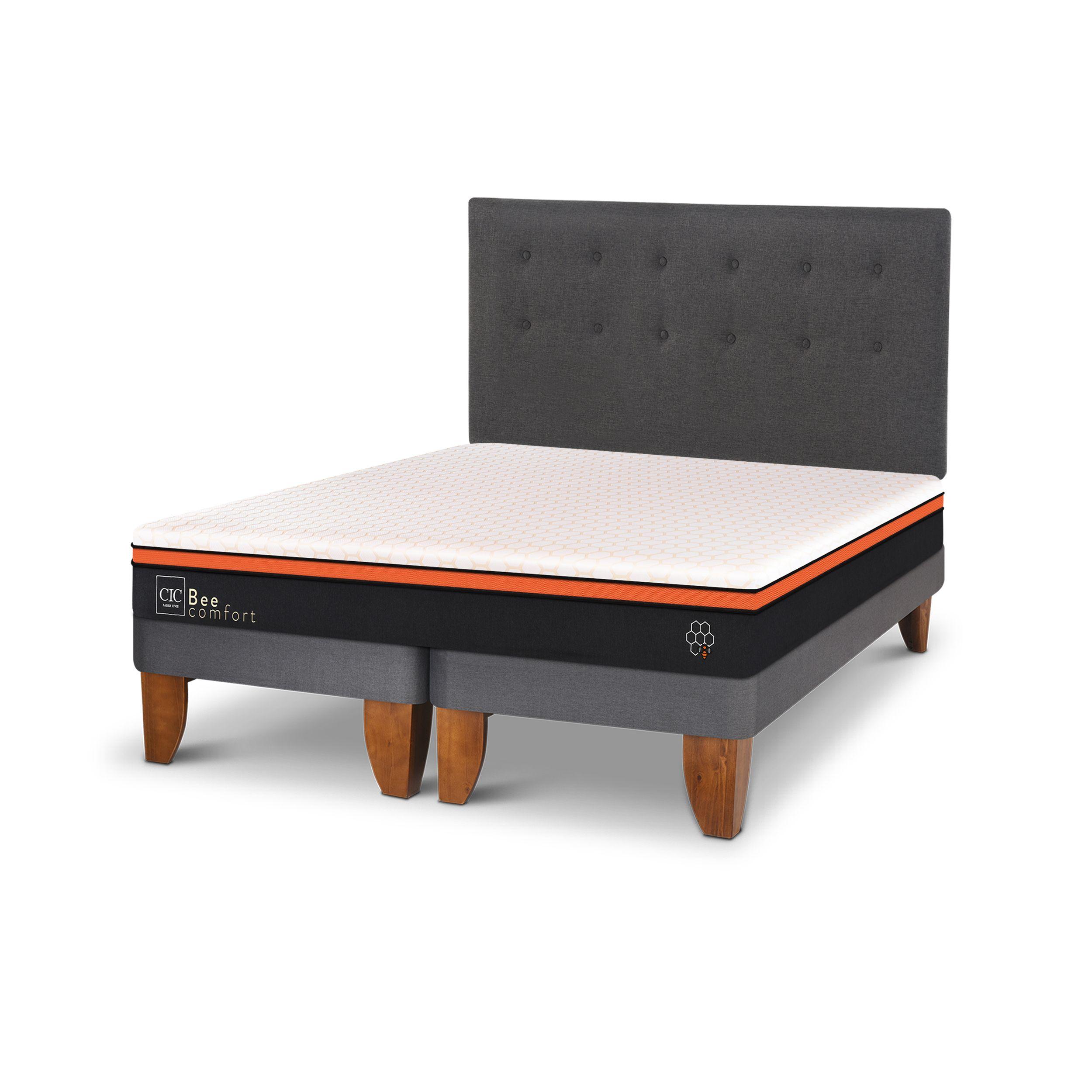 CAMA EUROPEA BEE COMFORT 2P BD RESPALDO EUFRATES-1