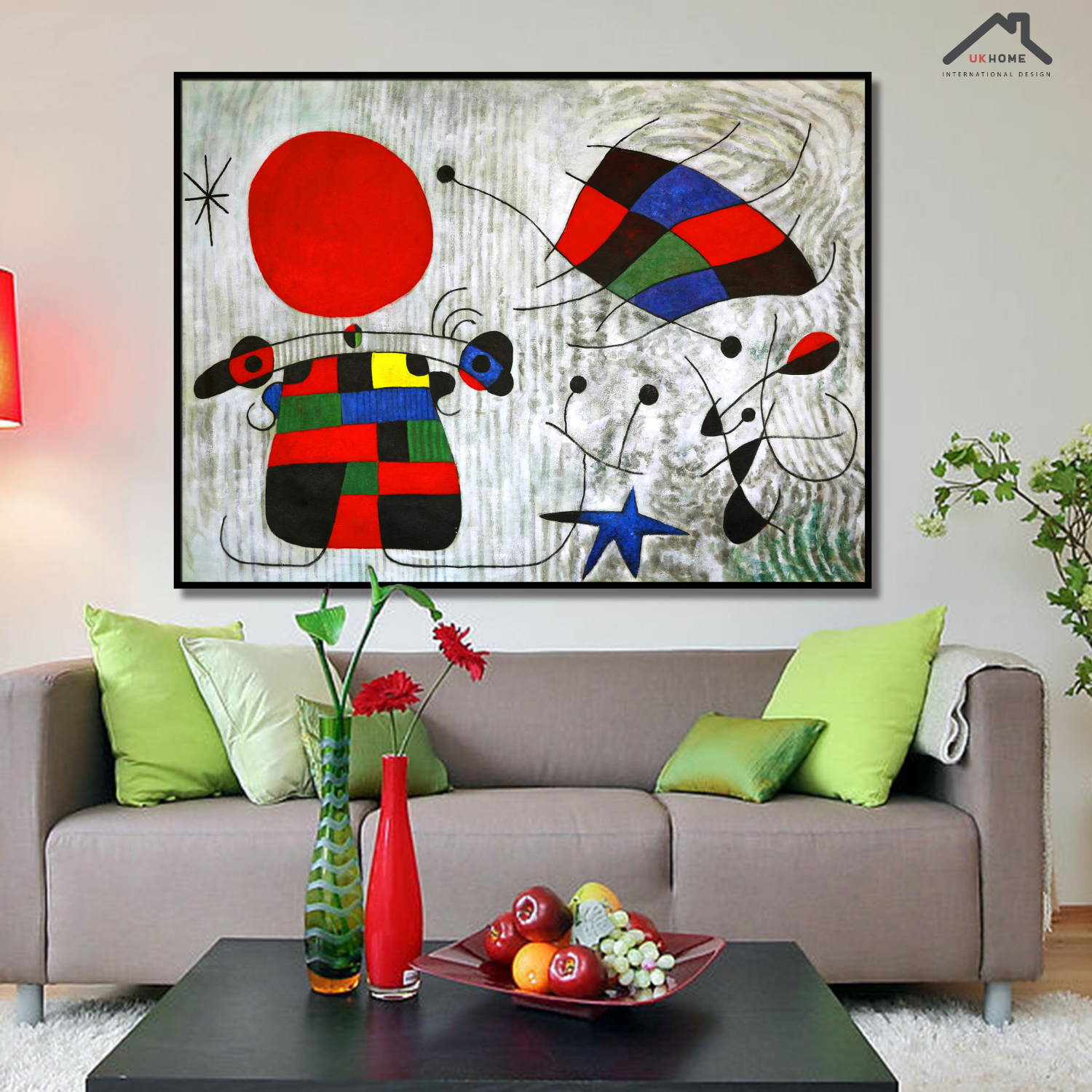 Cuadro Oleo sobre Tela con Marco 160x120 | UKHOME-2