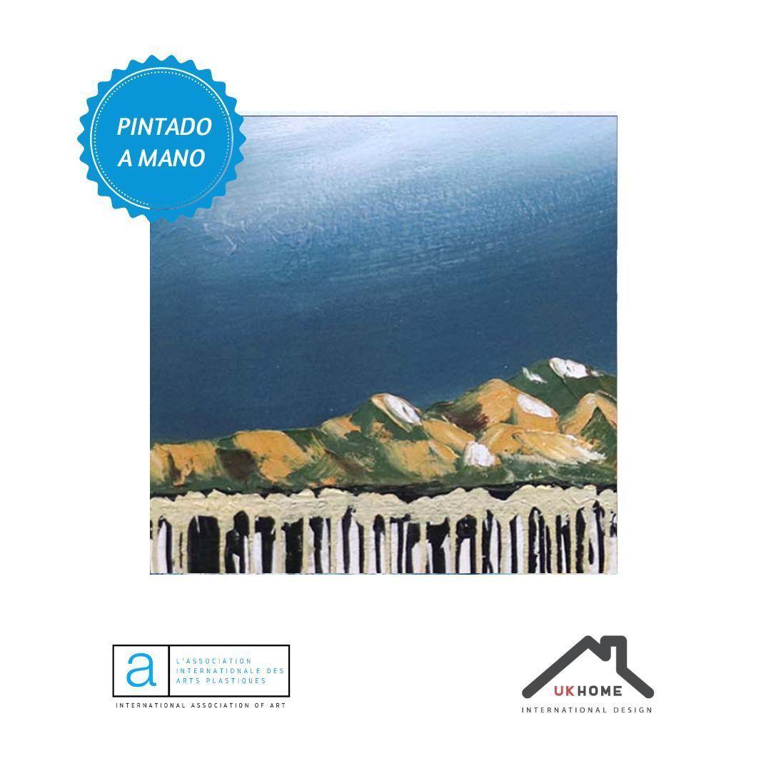 Cuadro Oleo sobre Tela con Marco 120x120 | UKHOME-2