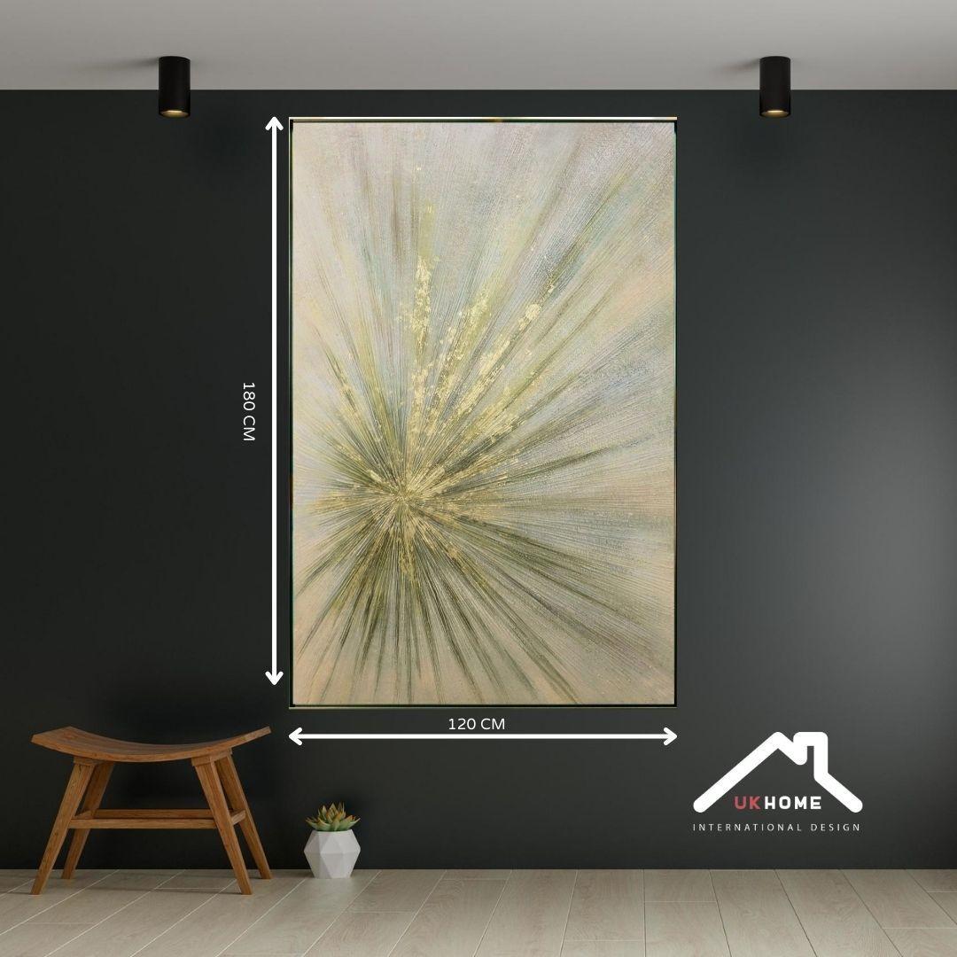 Cuadro Oleo sobre Tela con Marco 120x180 | UKHOME-2