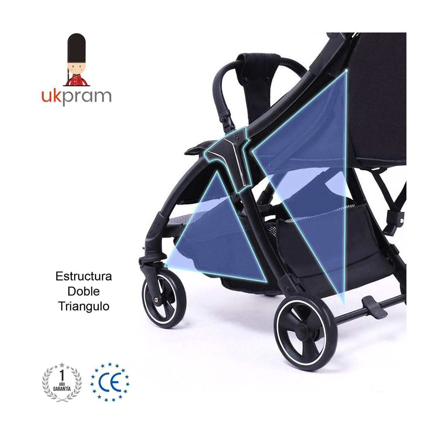 COCHE DE PASEO ANATOMICO ULTRA FLEX Amarillo-4