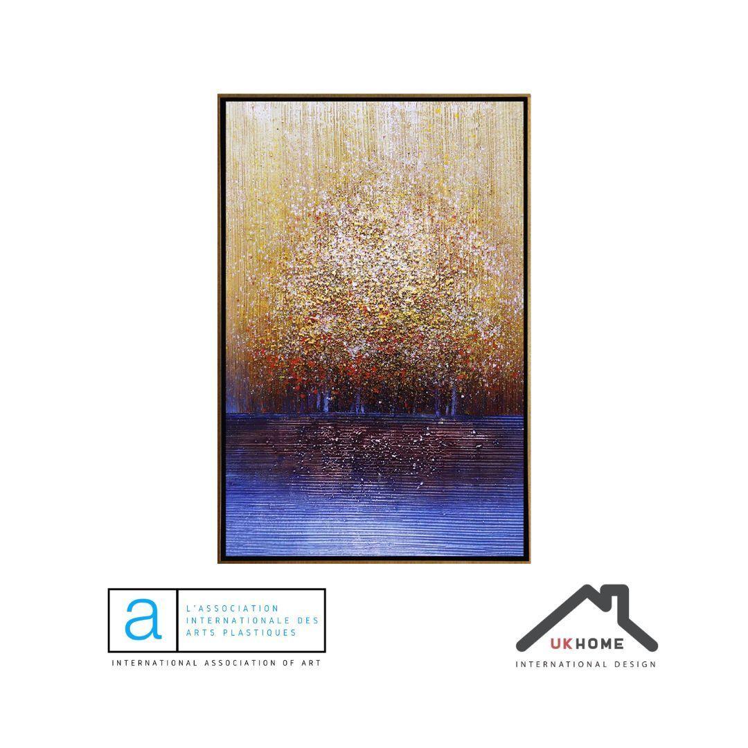 Cuadro Oleo sobre Tela con Marco 80x120 | UKHOME-3