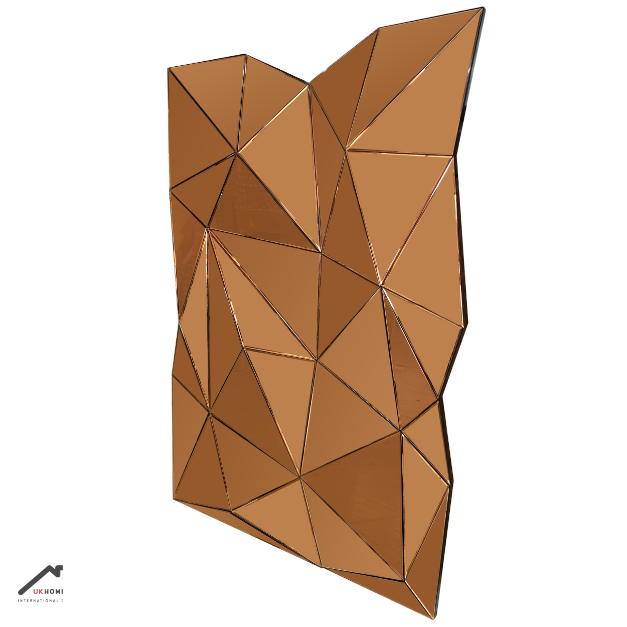 ESPEJO DECORATIVO TRIANGULOS EMPABONADOS | UKHOME-2