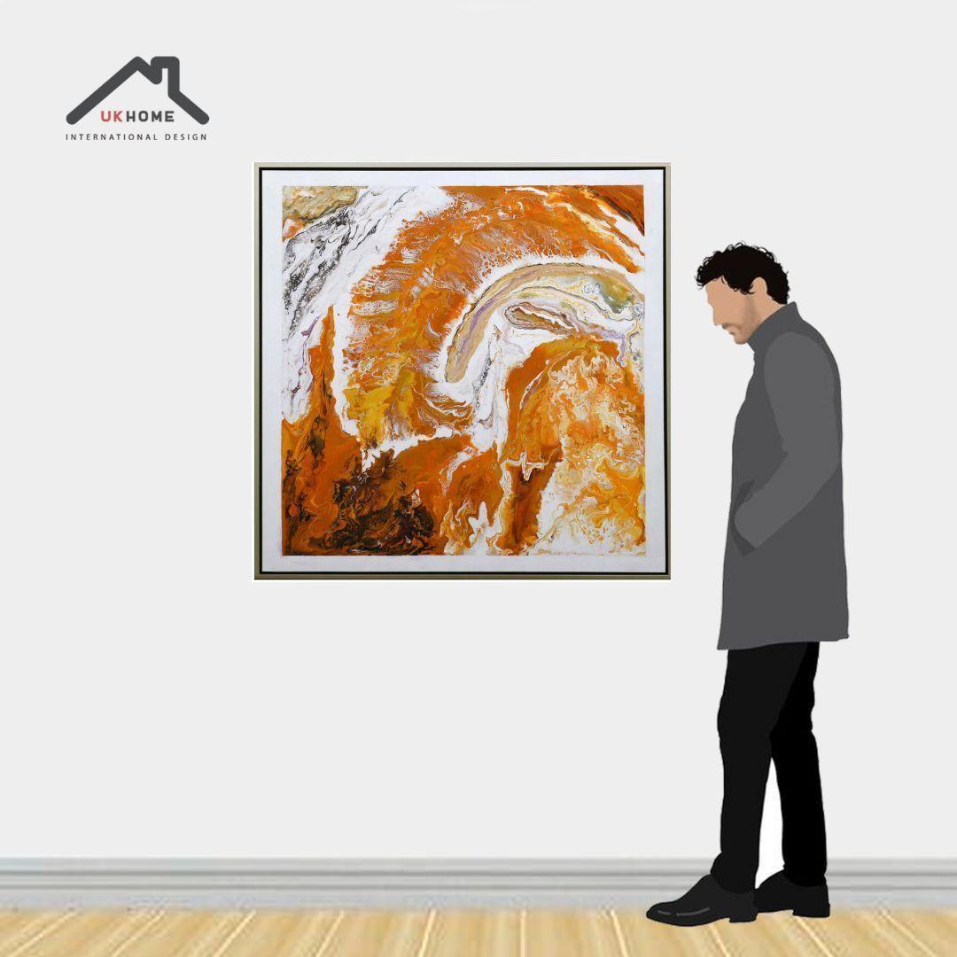 Cuadro Oleo sobre Tela con Marco 150x150 | UKHOME-3