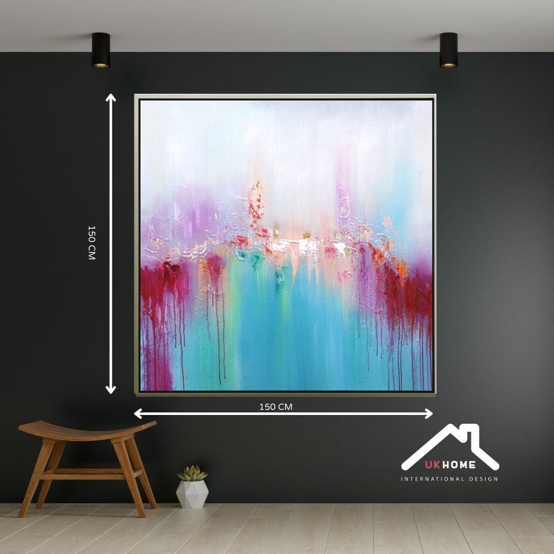 Cuadro Oleo sobre Tela con Marco 150x150 | UKHOME-2