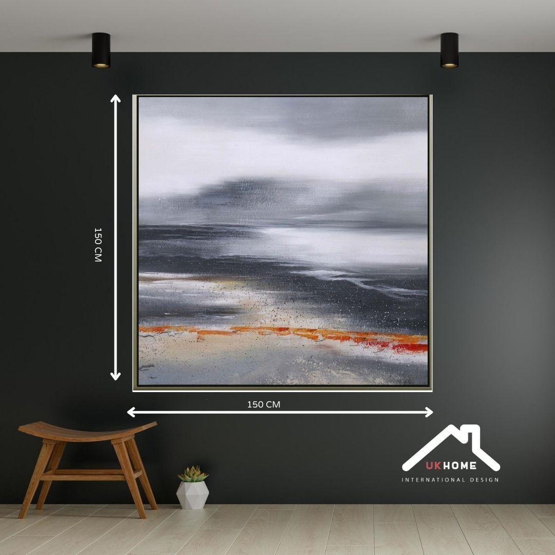 Cuadro Oleo sobre Tela con Marco 150x150 | UKHOME-2