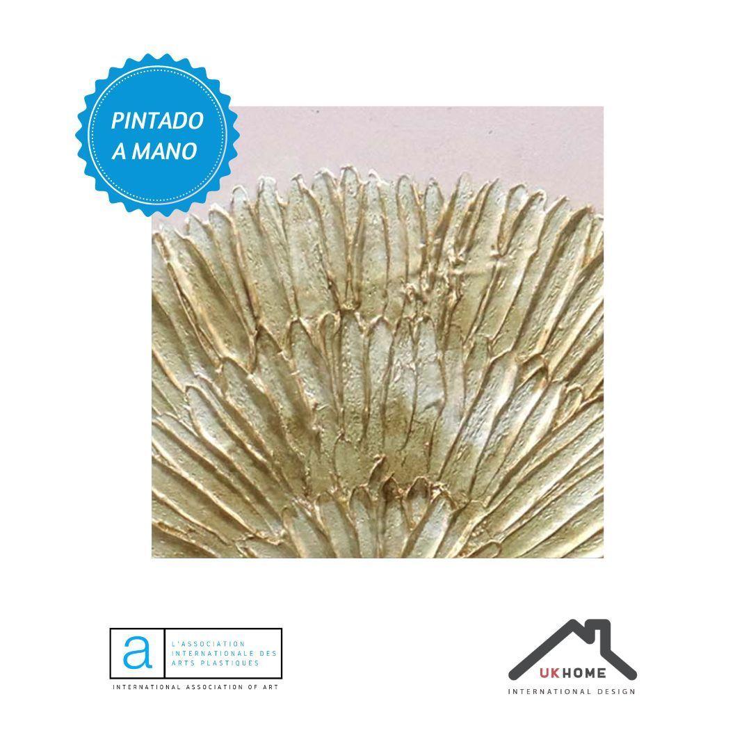 Cuadro Oleo sobre Tela con Marco 80x80 | UKHOME-4