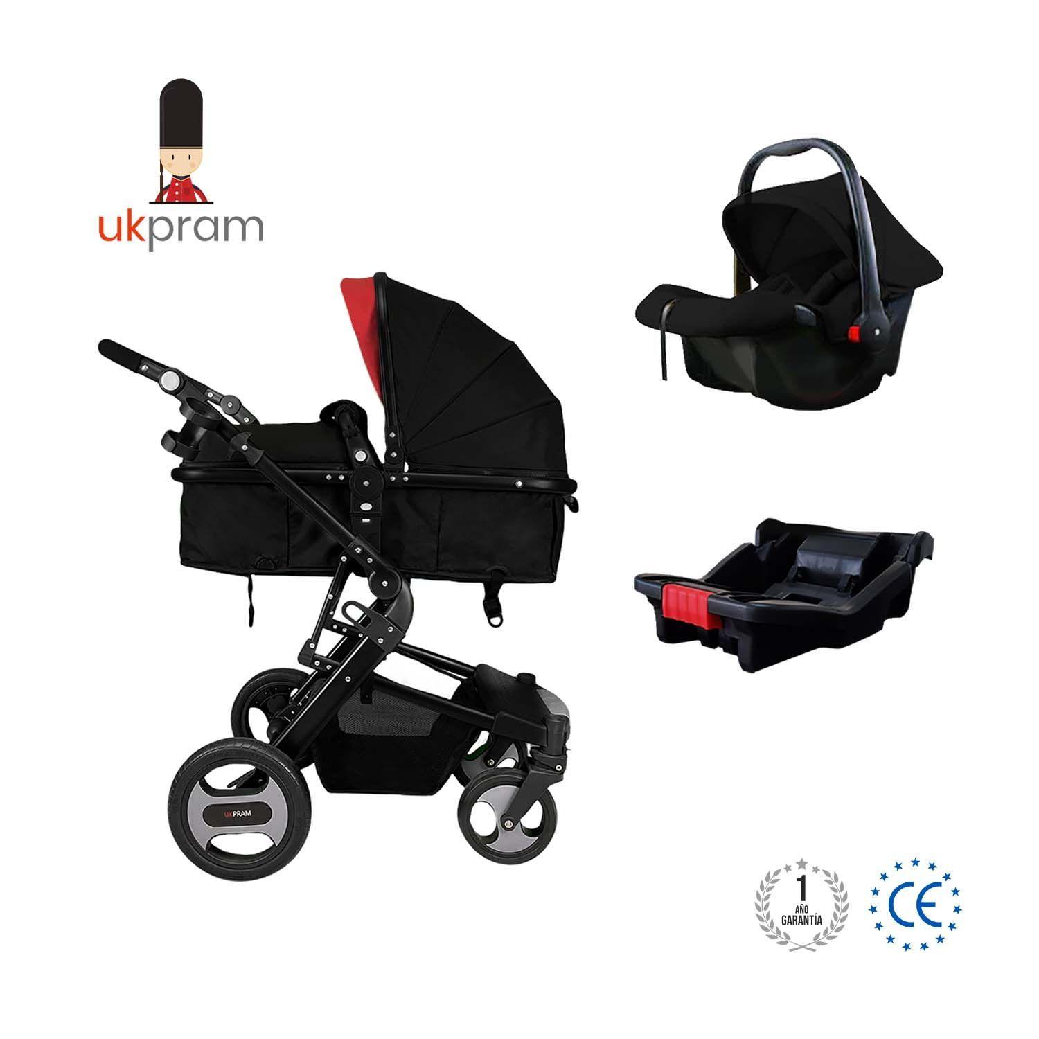 COCHE 3 EN 1 | TRAVEL SYSTEM |UKPRAM-3
