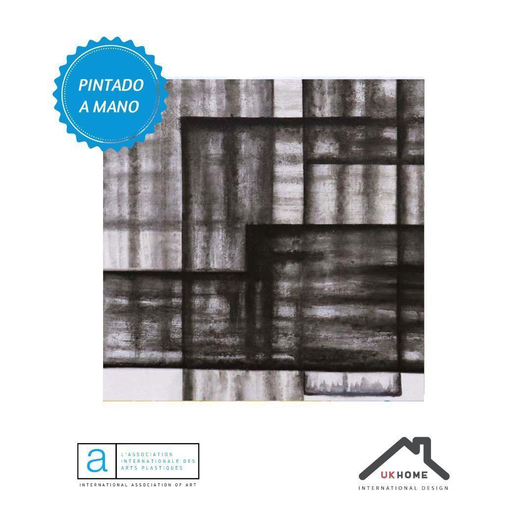 Cuadro Oleo sobre Tela con Marco 120x120 | UKHOME-7