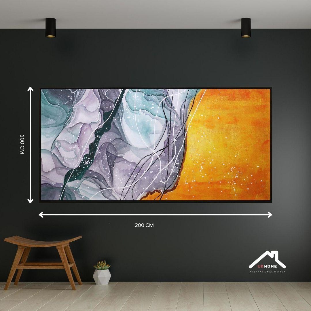 Cuadro Oleo sobre Tela con Marco 100x200 | UKHOME-1