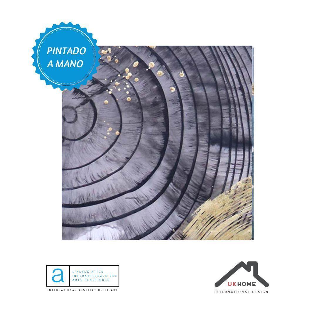 Cuadro Oleo sobre Tela con Marco 120x120 | UKHOME-3