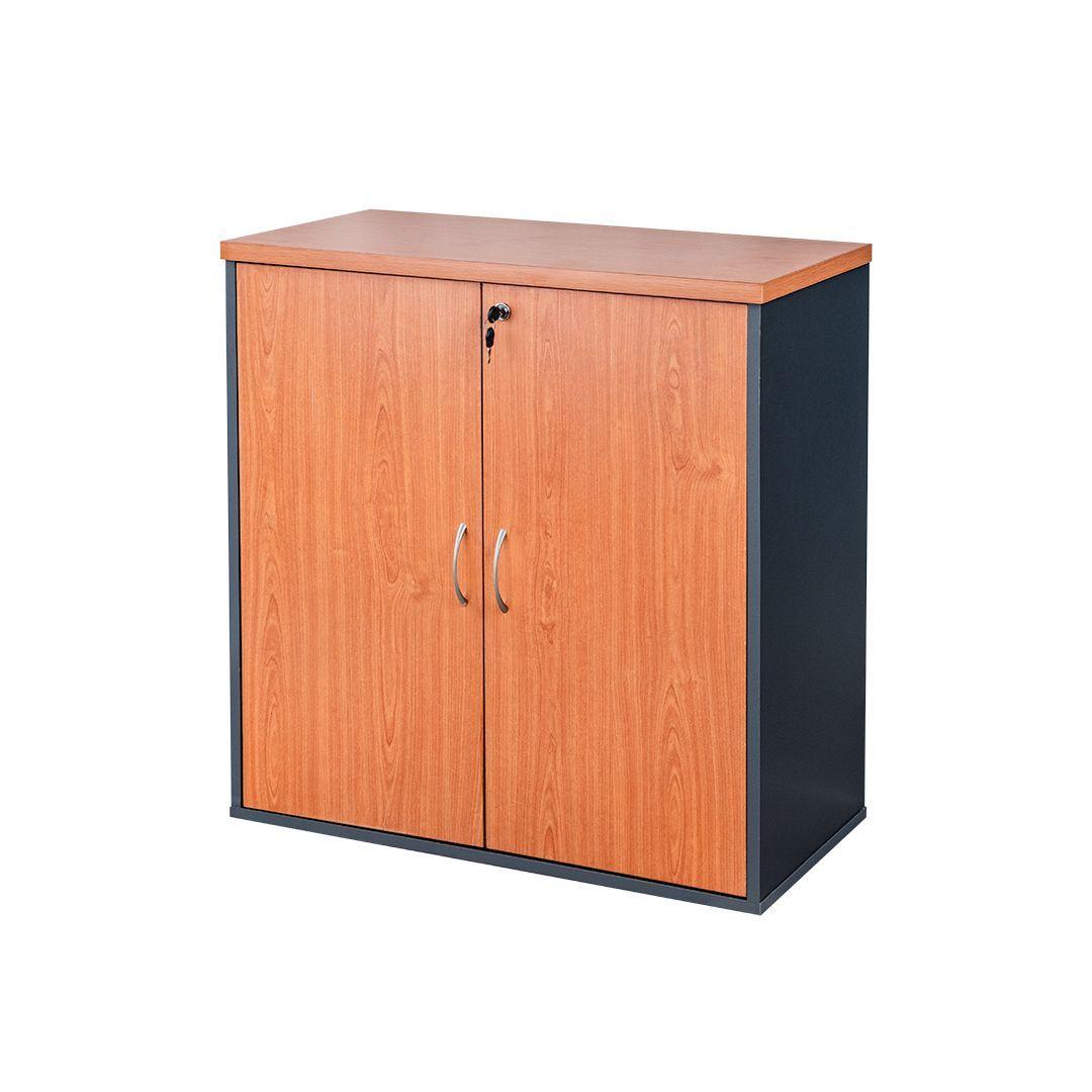 Estante Melamina Compacta Puertas Batientes con Llaves-2