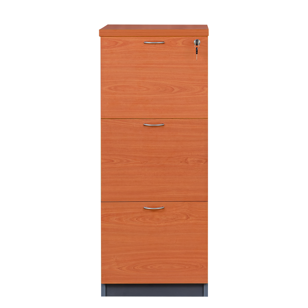 Kardex Archivador Laminado Compacto 3 cajones con llaves.-2