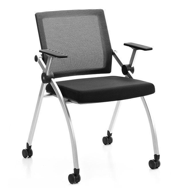 Silla Home Office Malla Ventilada con Apoya Brazos y Ruedas-0