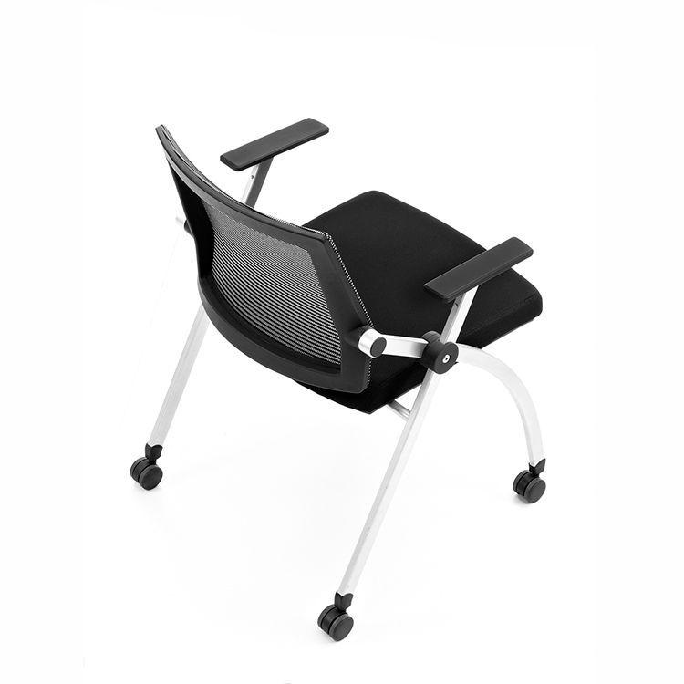 Silla Home Office Malla Ventilada con Apoya Brazos y Ruedas-1