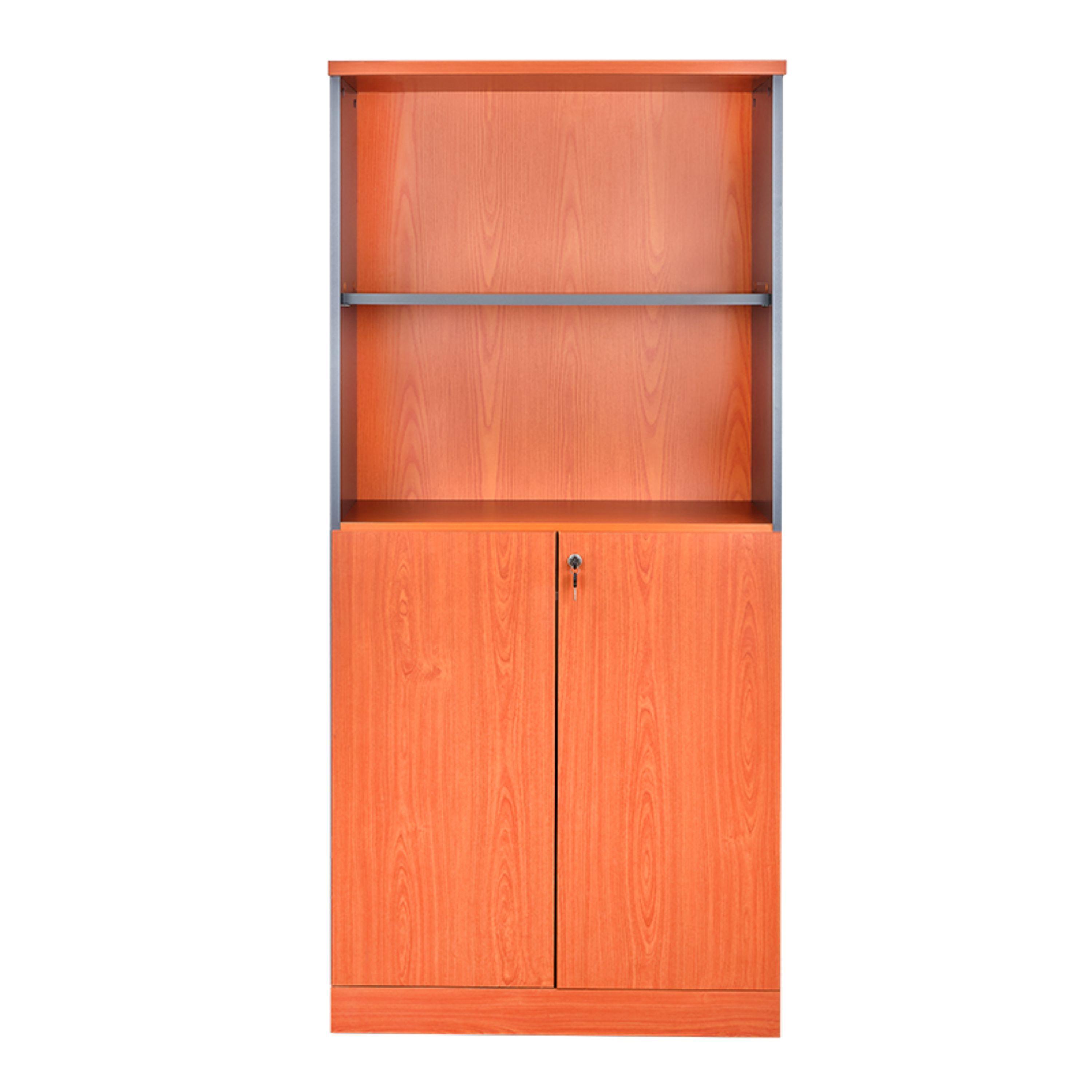 Estante con Puertas 173 X 80 X 40 cm. Laminado Compacto -2